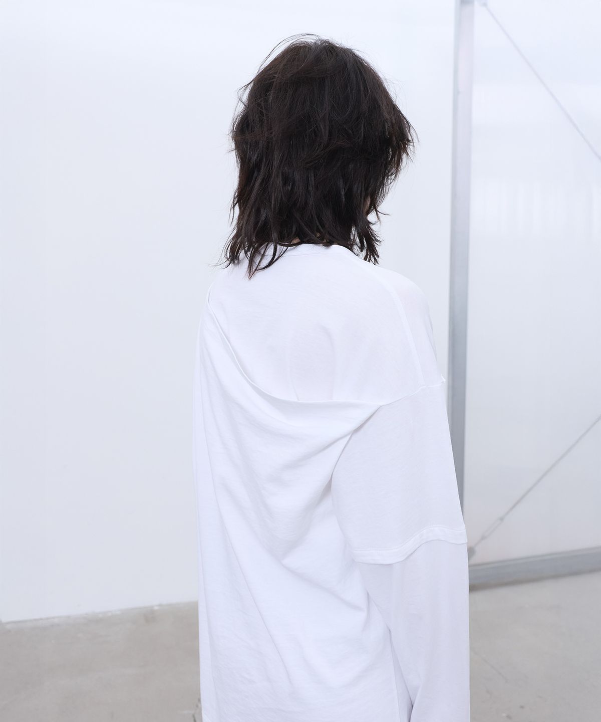 엘씨디씨티엠(LCDC™) HALTERNECK-DETAILED TOP (WHITE)