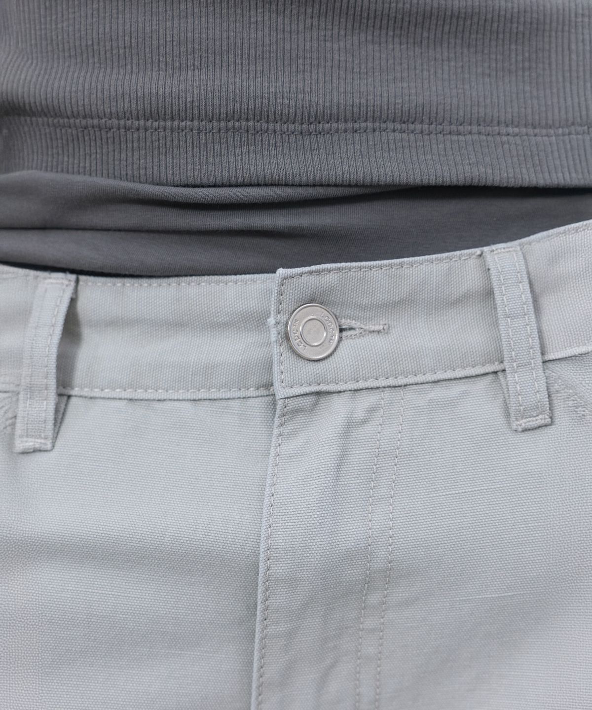 엘씨디씨티엠(LCDC™) DISTRESSED CURVED PANTS (LIGHT GREY)