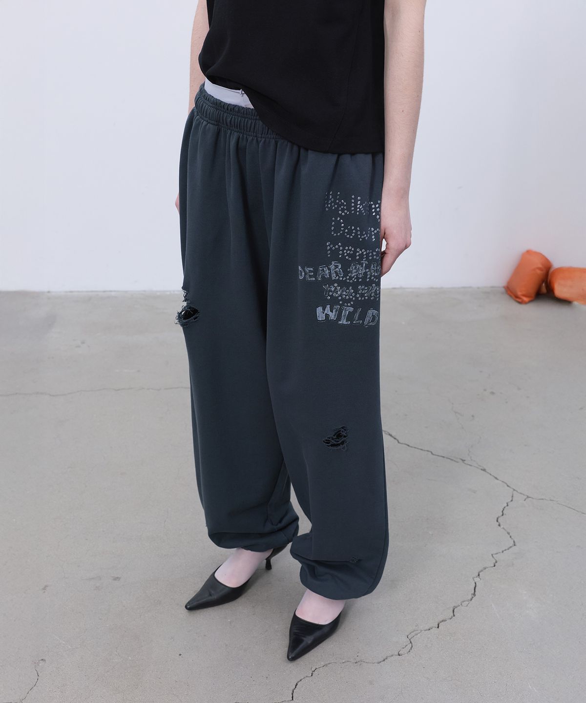 엘씨디씨티엠(LCDC™) PRINTED SWEATPANTS (GREY)