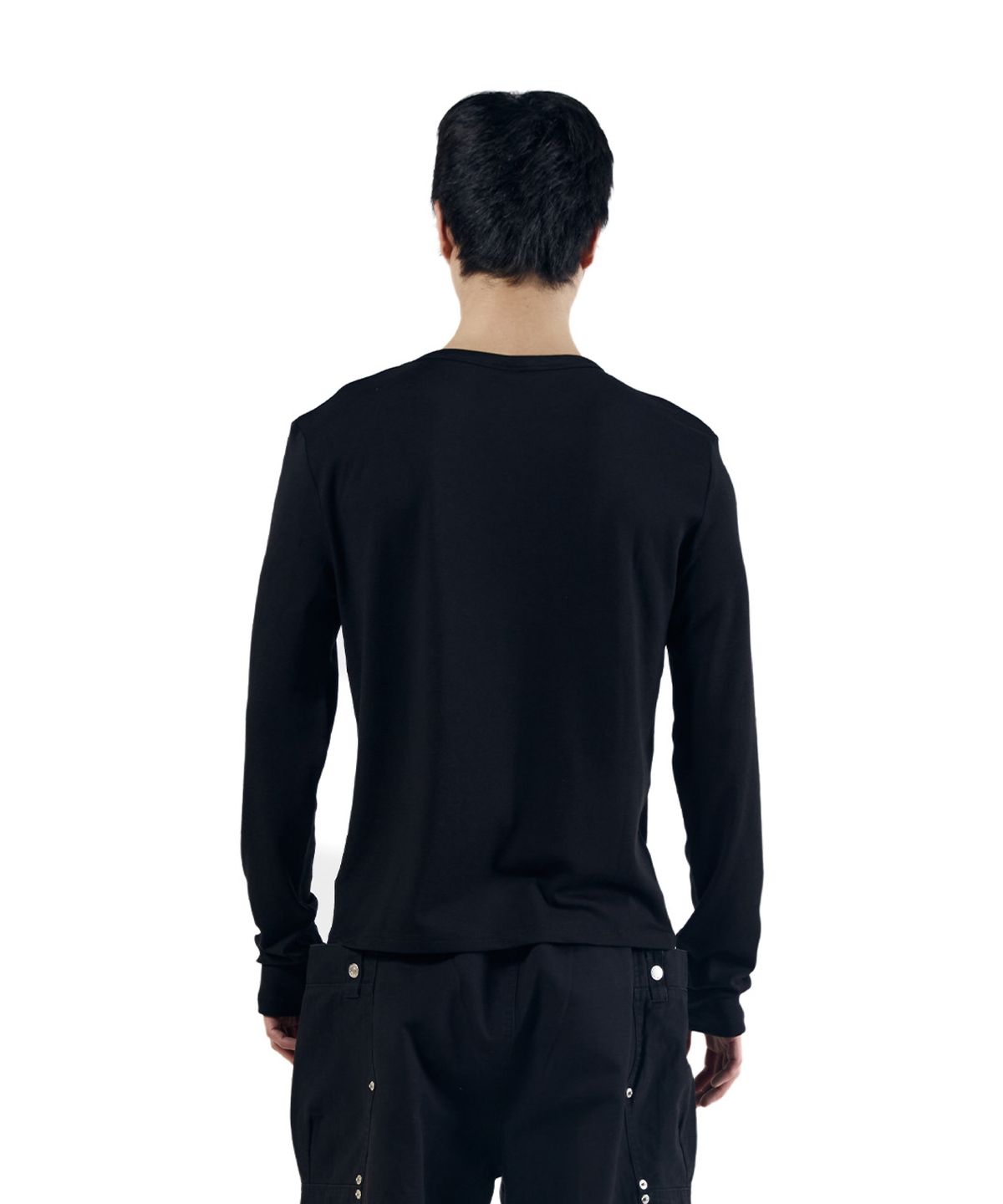 아캄(AAKAM) Cross Patch Long Sleeve (Black)
