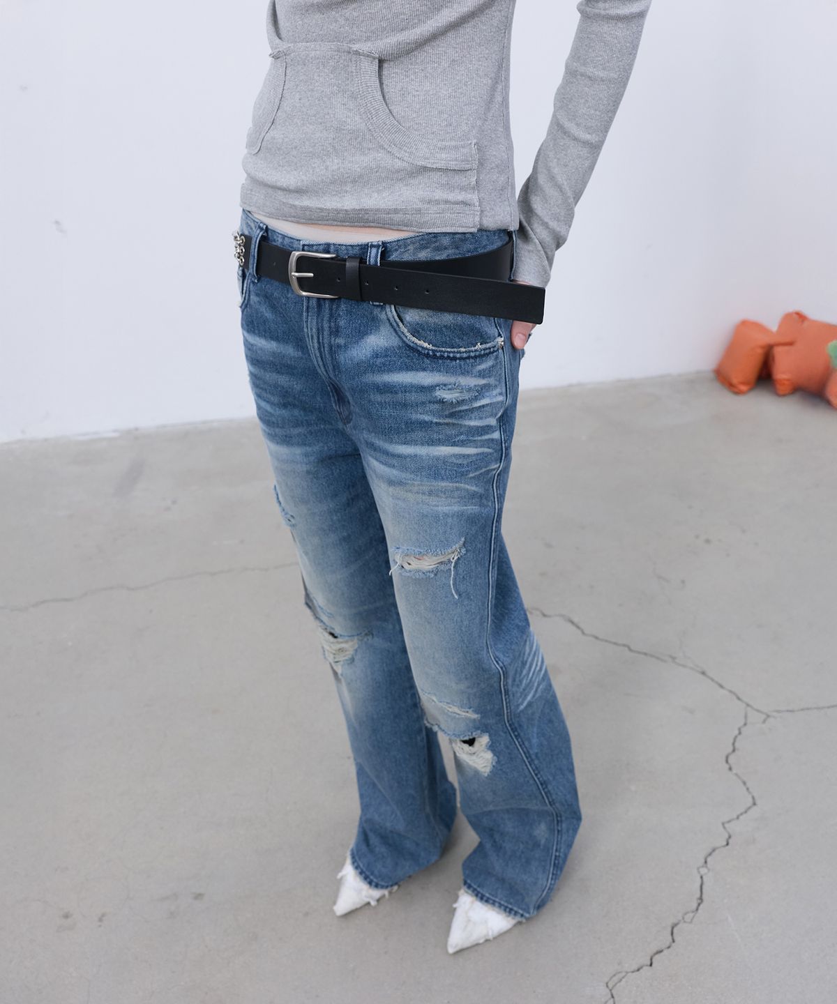 엘씨디씨티엠(LCDC™) TRIPLE CHAIN BELT (BLACK)