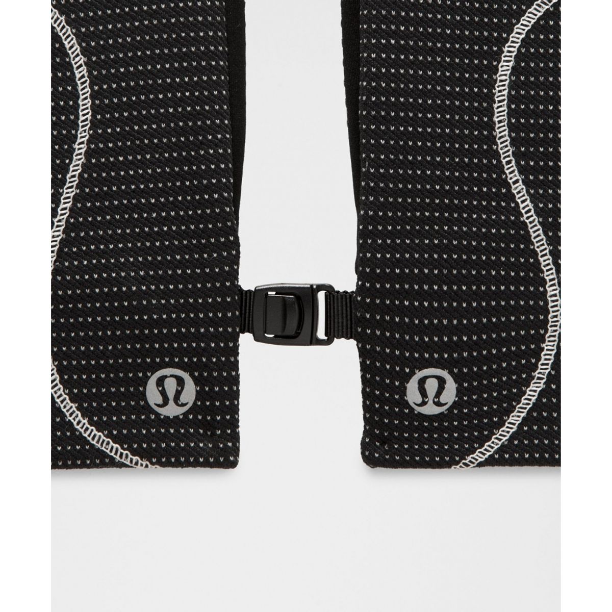 룰루레몬(LULULEMON) 우먼스 패스트 앤 프리 리플렉티브 러닝 글러브  WHT BLK