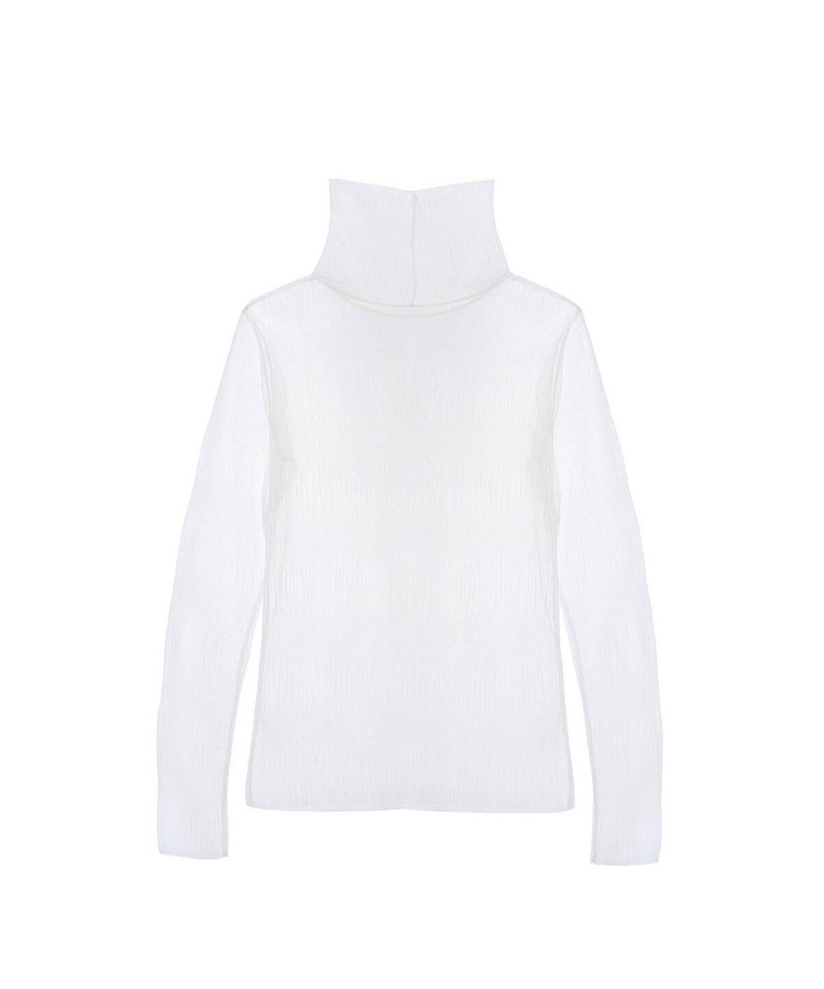티백(TIBAEG) SHEER PLEATS LACE TOP IV 시어 플리츠 레이스탑 아이보리