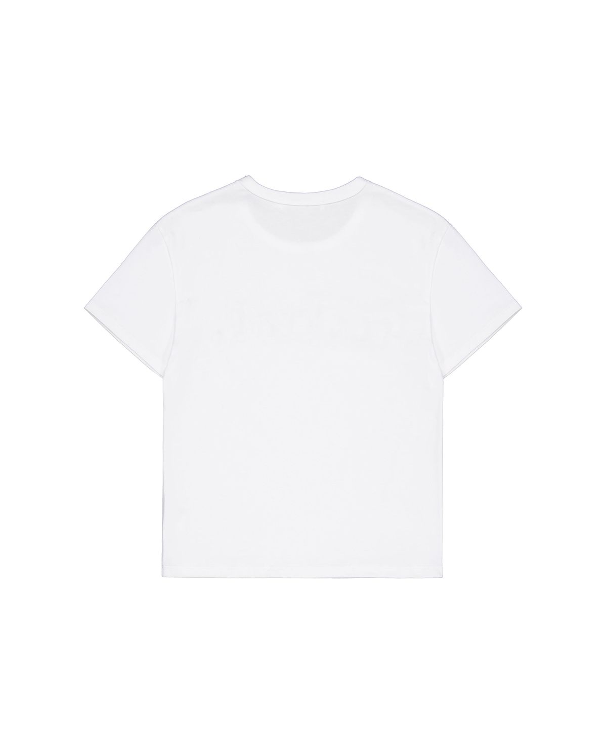 락케이크(ROCKCAKE) Small Logo Crop Top - White