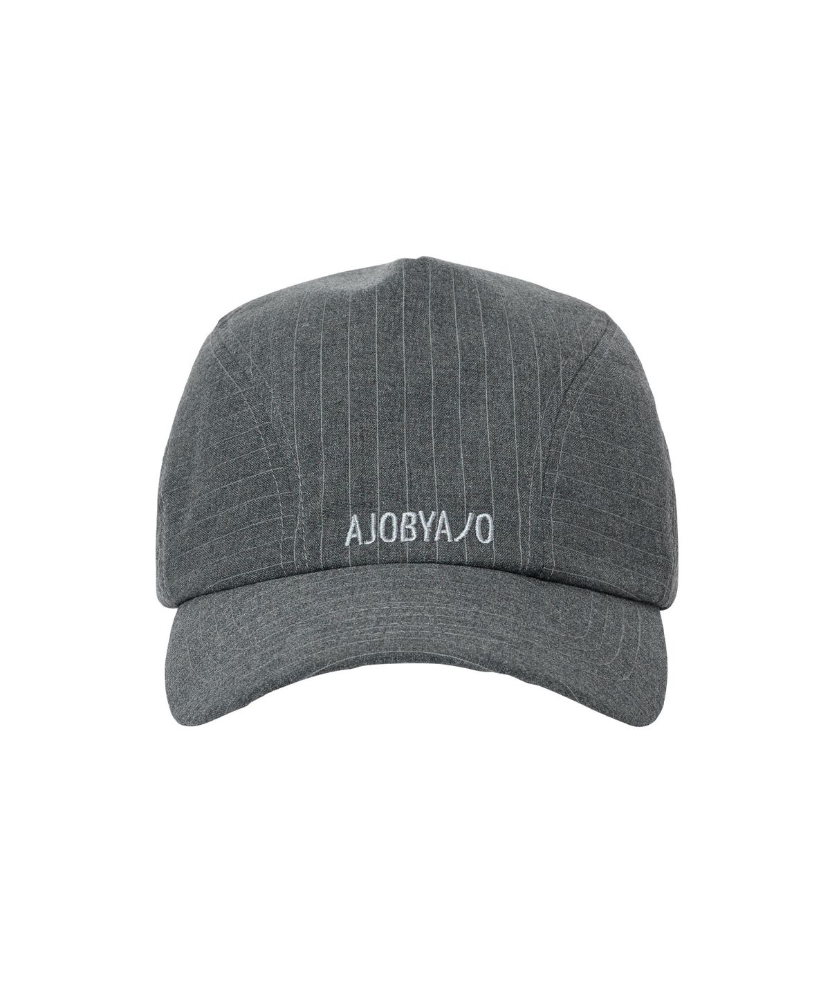 아조바이아조(AJOBYAJO) Striped Wool Blend Cap [GREY]