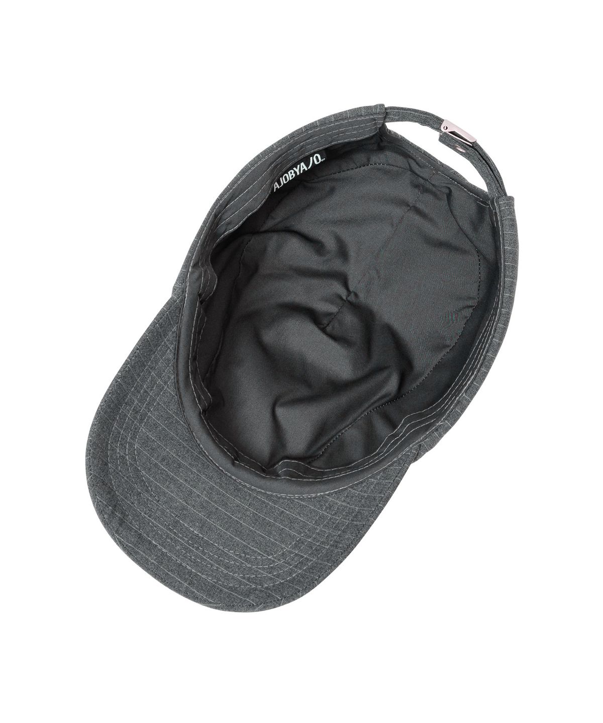 아조바이아조(AJOBYAJO) Striped Wool Blend Cap [GREY]
