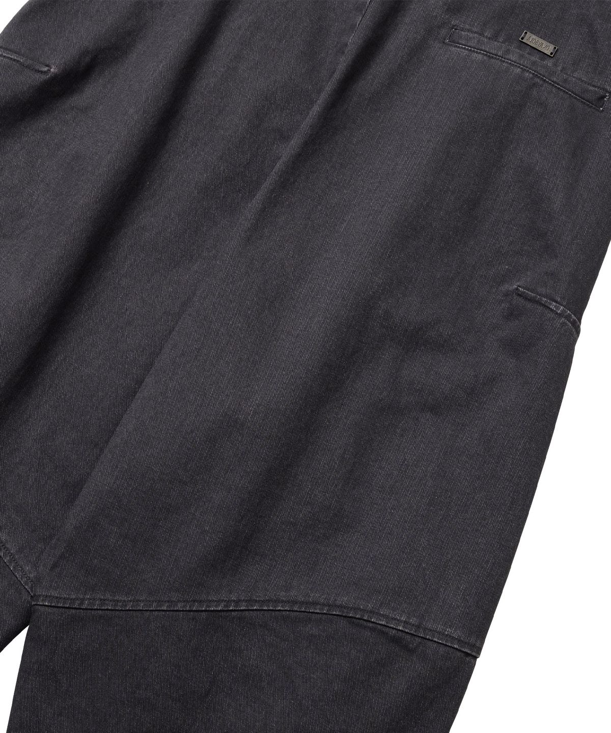아조바이아조(AJOBYAJO) Cationic Washed Cotton Pants [CHARCOAL]
