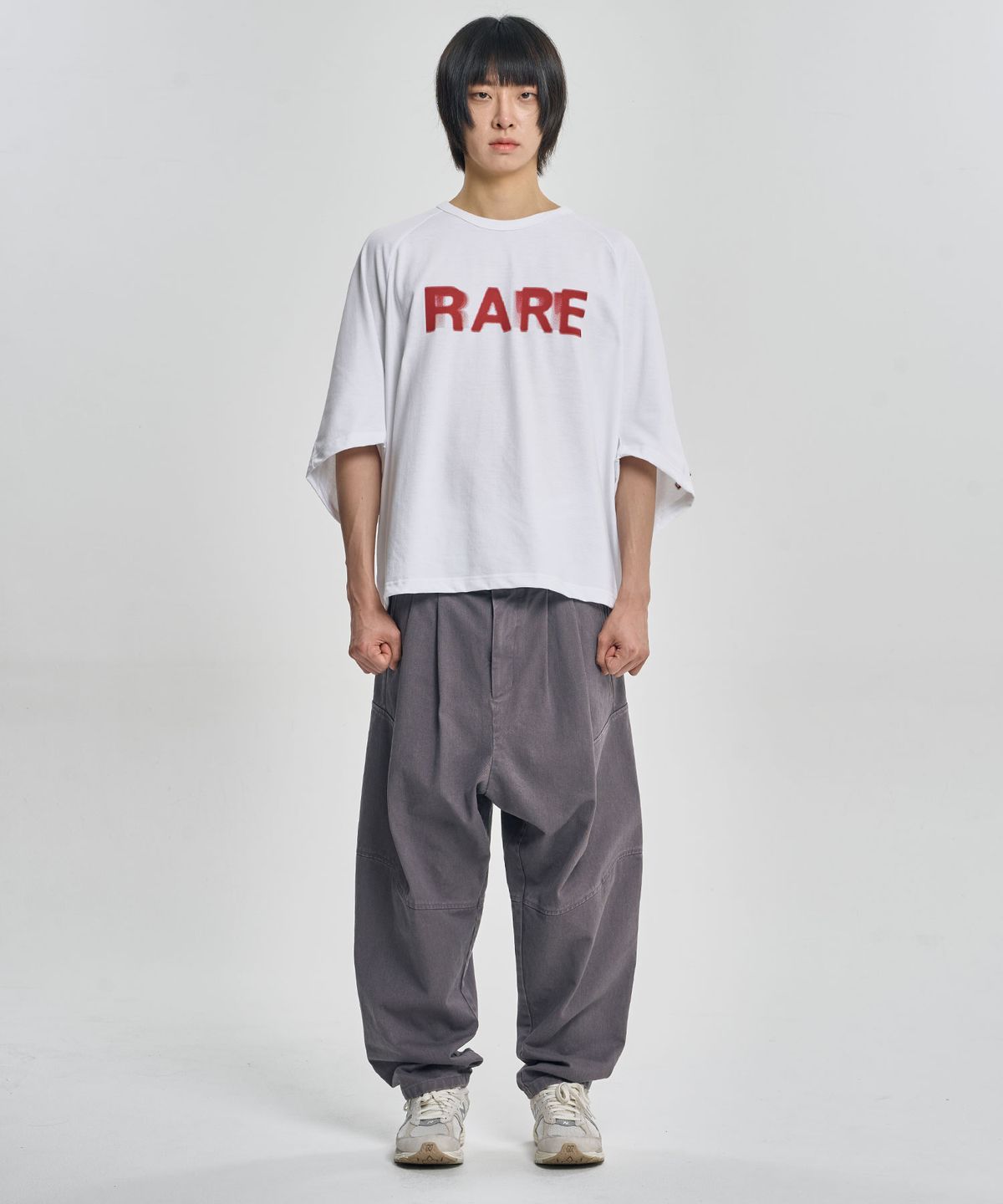 아조바이아조(AJOBYAJO) Cationic Washed Cotton Pants [PURPLE]