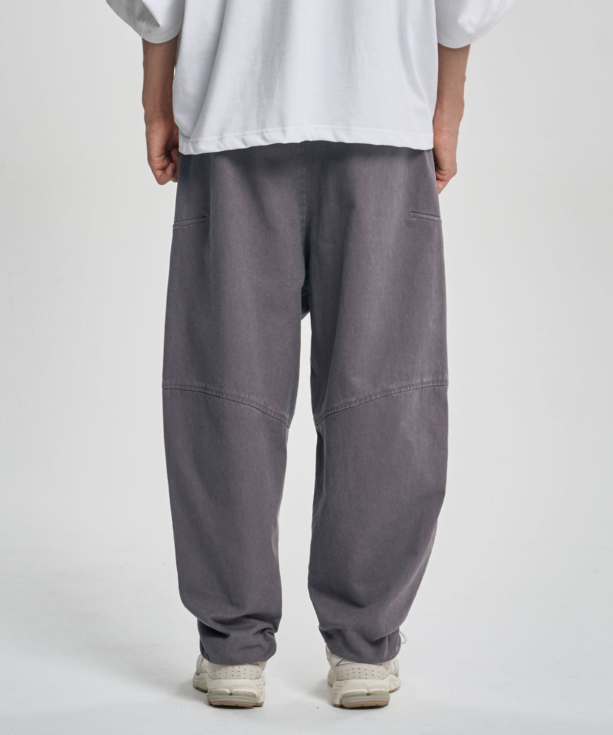아조바이아조(AJOBYAJO) Cationic Washed Cotton Pants [PURPLE]