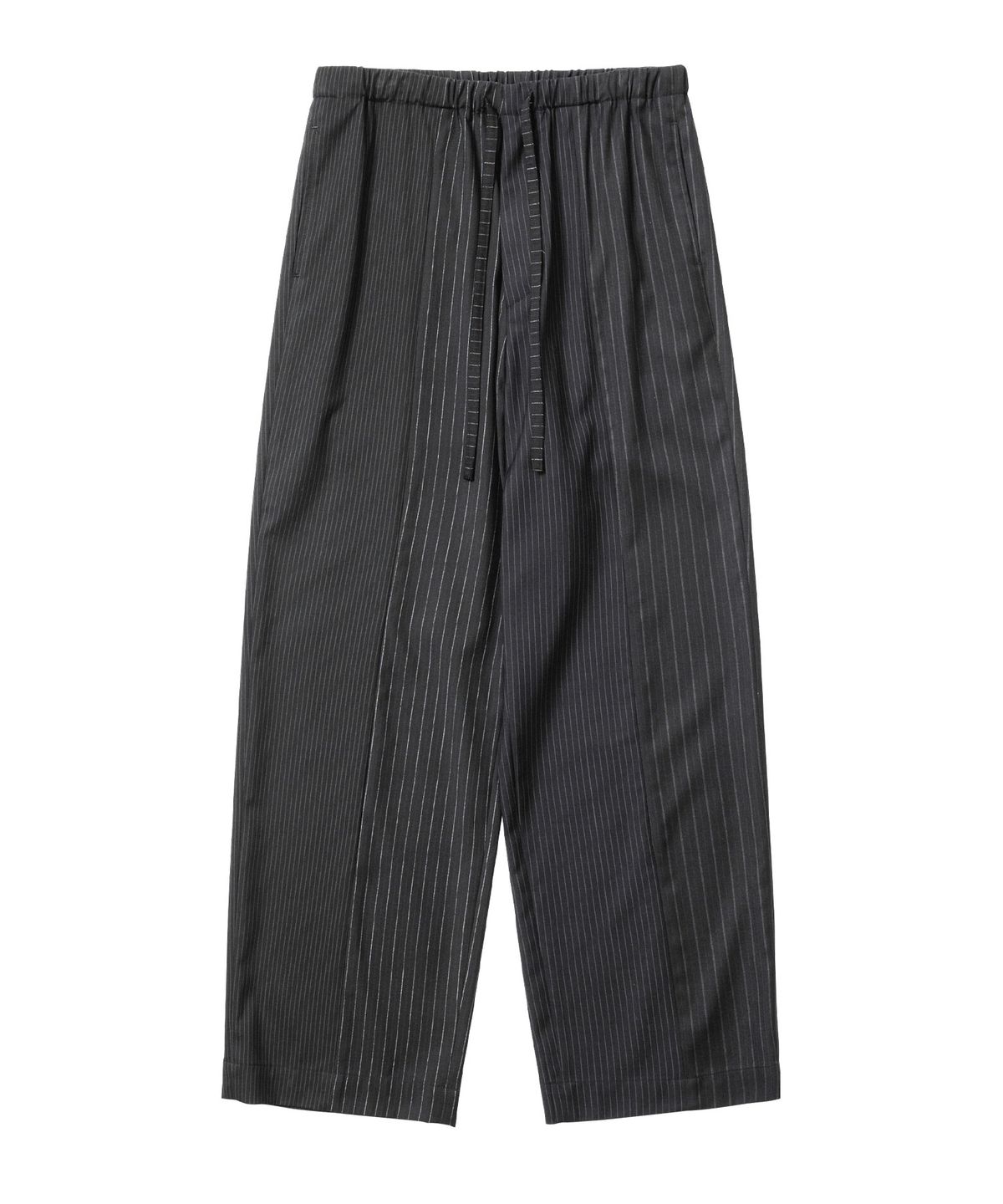 아조바이아조(AJOBYAJO) Quad Stripe Trousers [BLACK]