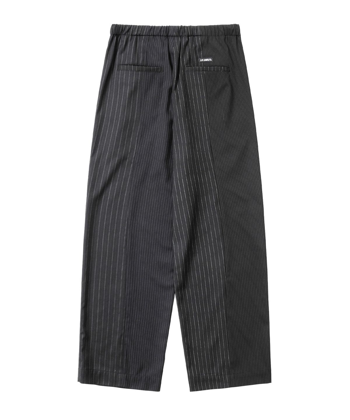 아조바이아조(AJOBYAJO) Quad Stripe Trousers [BLACK]