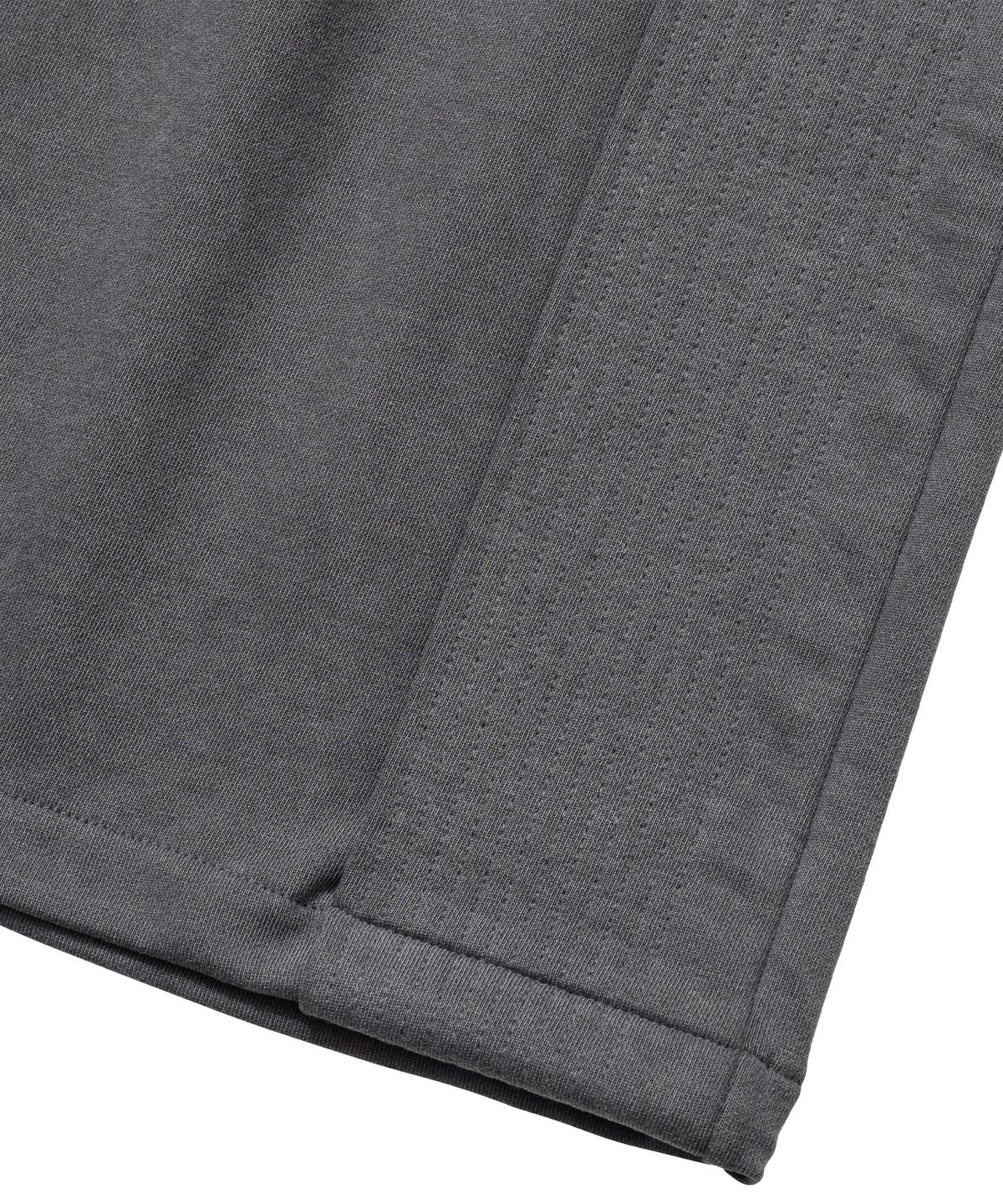 아조바이아조(AJOBYAJO) One Tuck Qulted Jersey Pants [CHARCOAL]