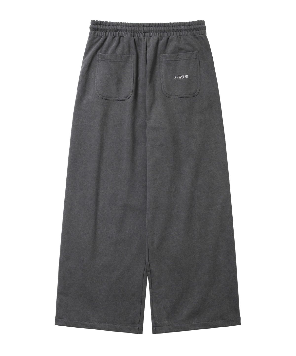 아조바이아조(AJOBYAJO) One Tuck Qulted Jersey Pants [CHARCOAL]