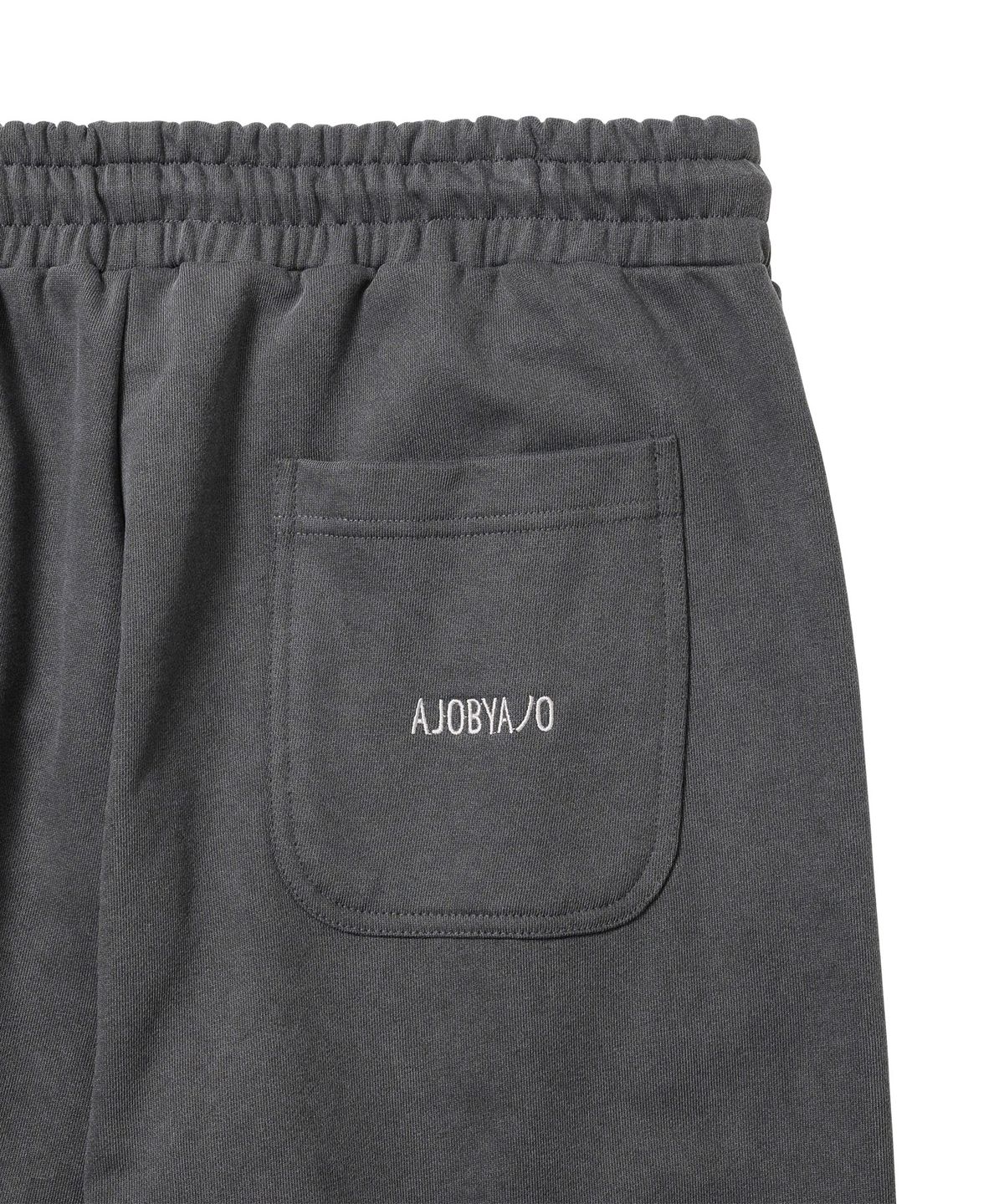 아조바이아조(AJOBYAJO) One Tuck Qulted Jersey Pants [CHARCOAL]