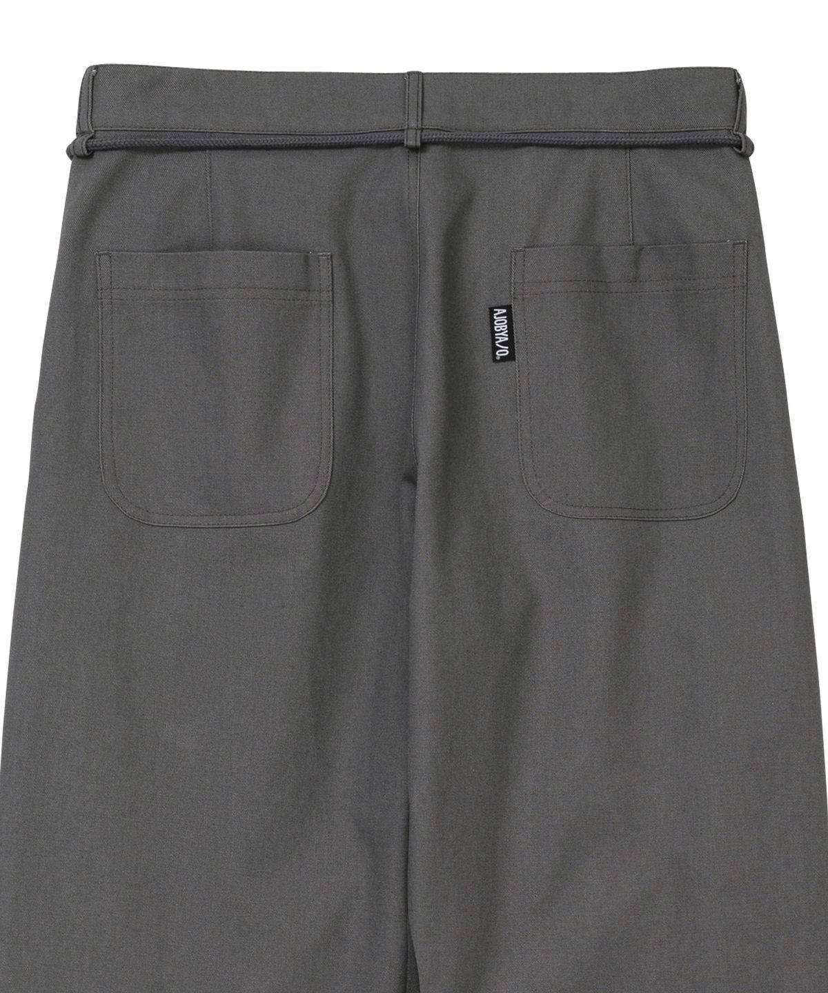 아조바이아조(AJOBYAJO) Dual Fabric Hybrid Pants [CHARCOAL]