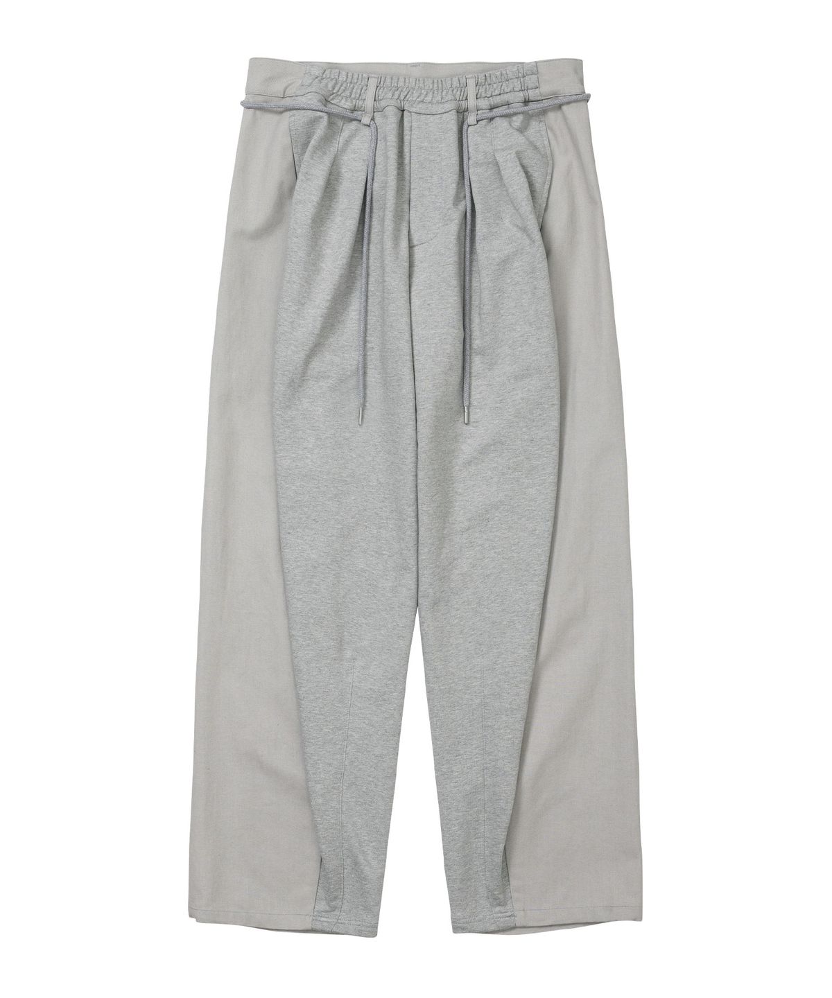 아조바이아조(AJOBYAJO) Dual Fabric Hybrid Pants [MELANGE GREY]