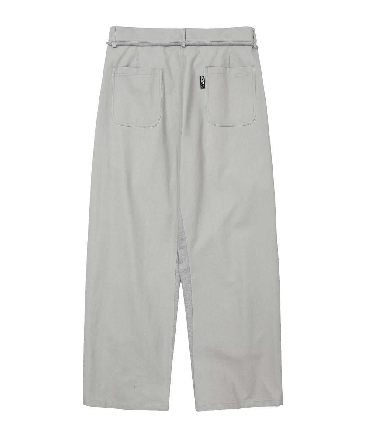 아조바이아조(AJOBYAJO) Dual Fabric Hybrid Pants [MELANGE GREY]