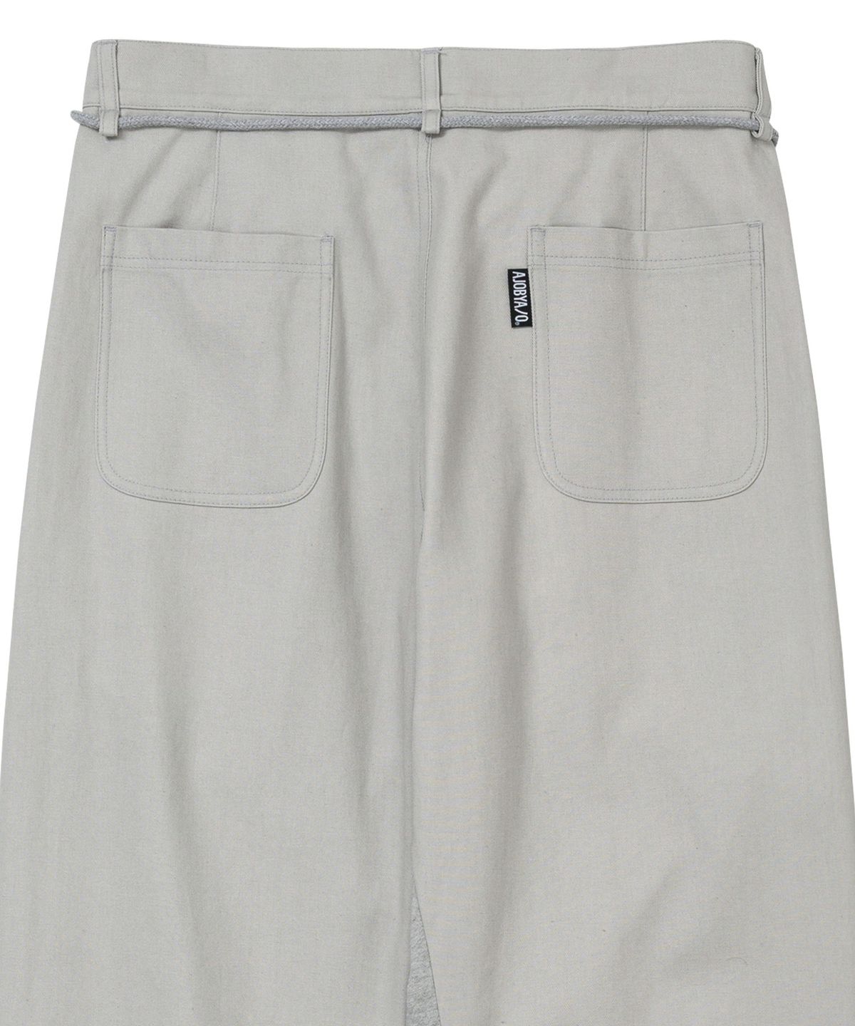 아조바이아조(AJOBYAJO) Dual Fabric Hybrid Pants [MELANGE GREY]