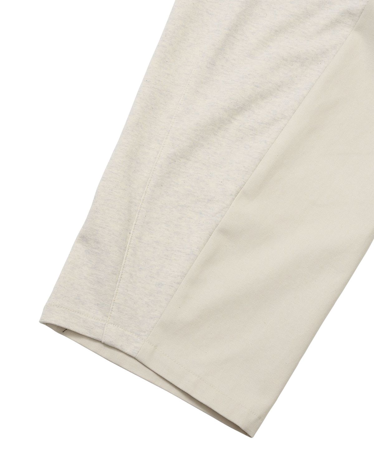 아조바이아조(AJOBYAJO) Dual Fabric Hybrid Pants [OATMEAL]