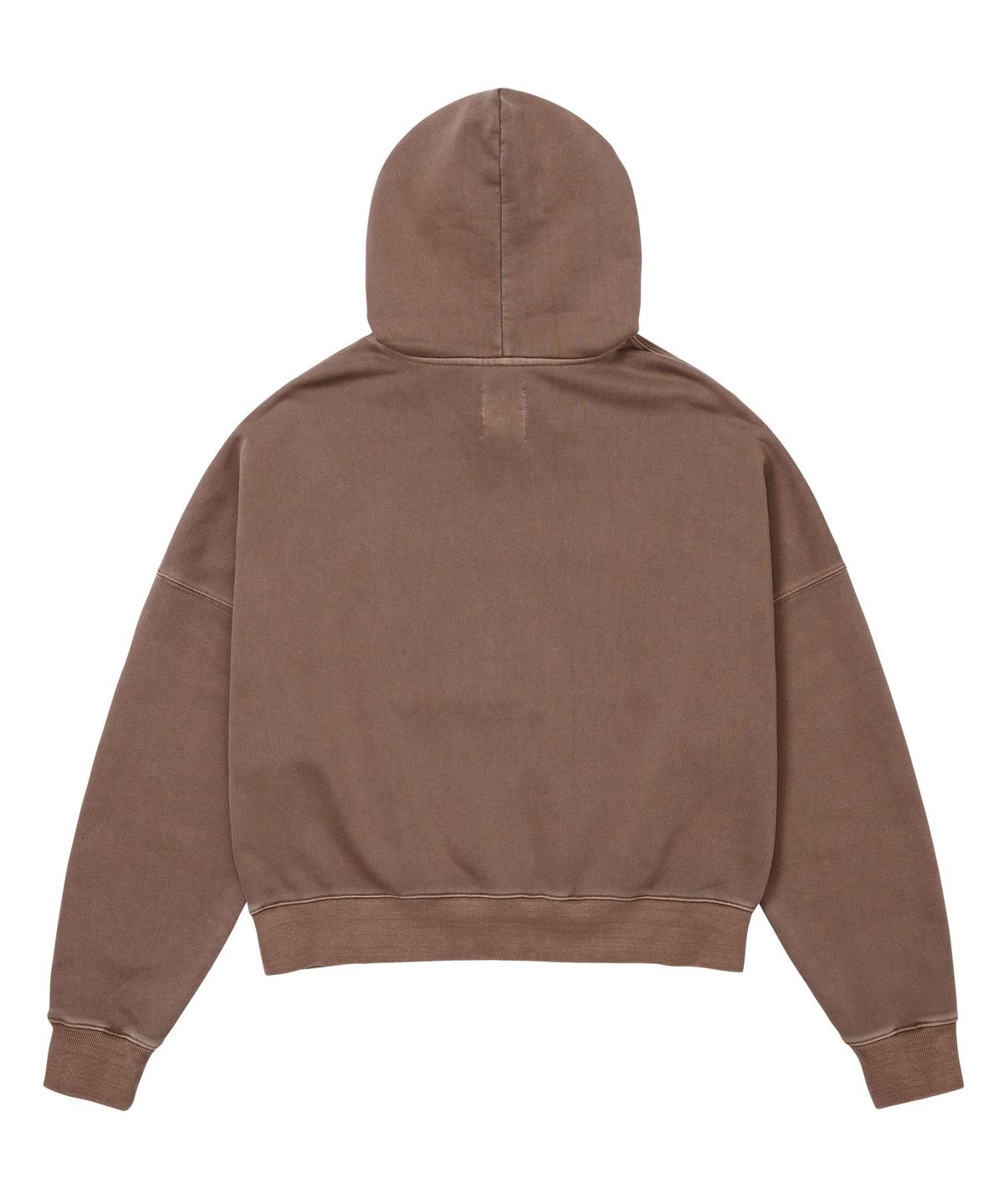 아조바이아조(AJOBYAJO) Dual Pocket Washed Hoodie [BROWN]