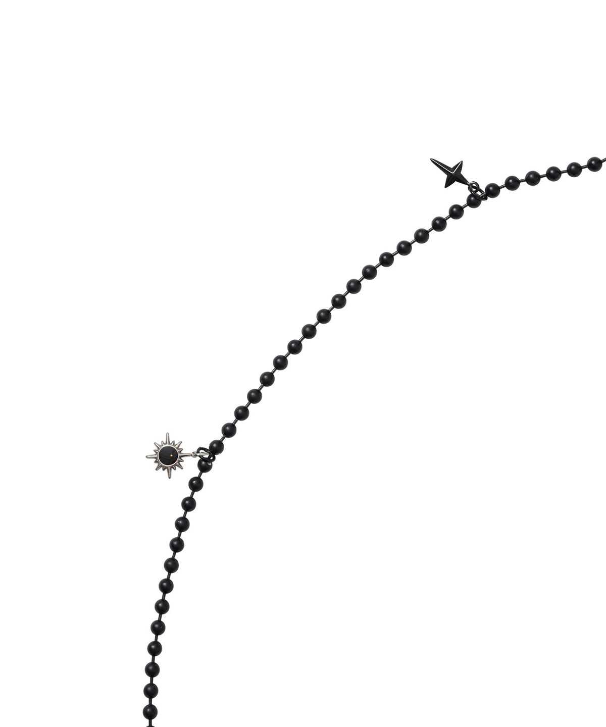 아조바이아조(AJOBYAJO) Mixed Charm Eyewear Chain [BLACK]