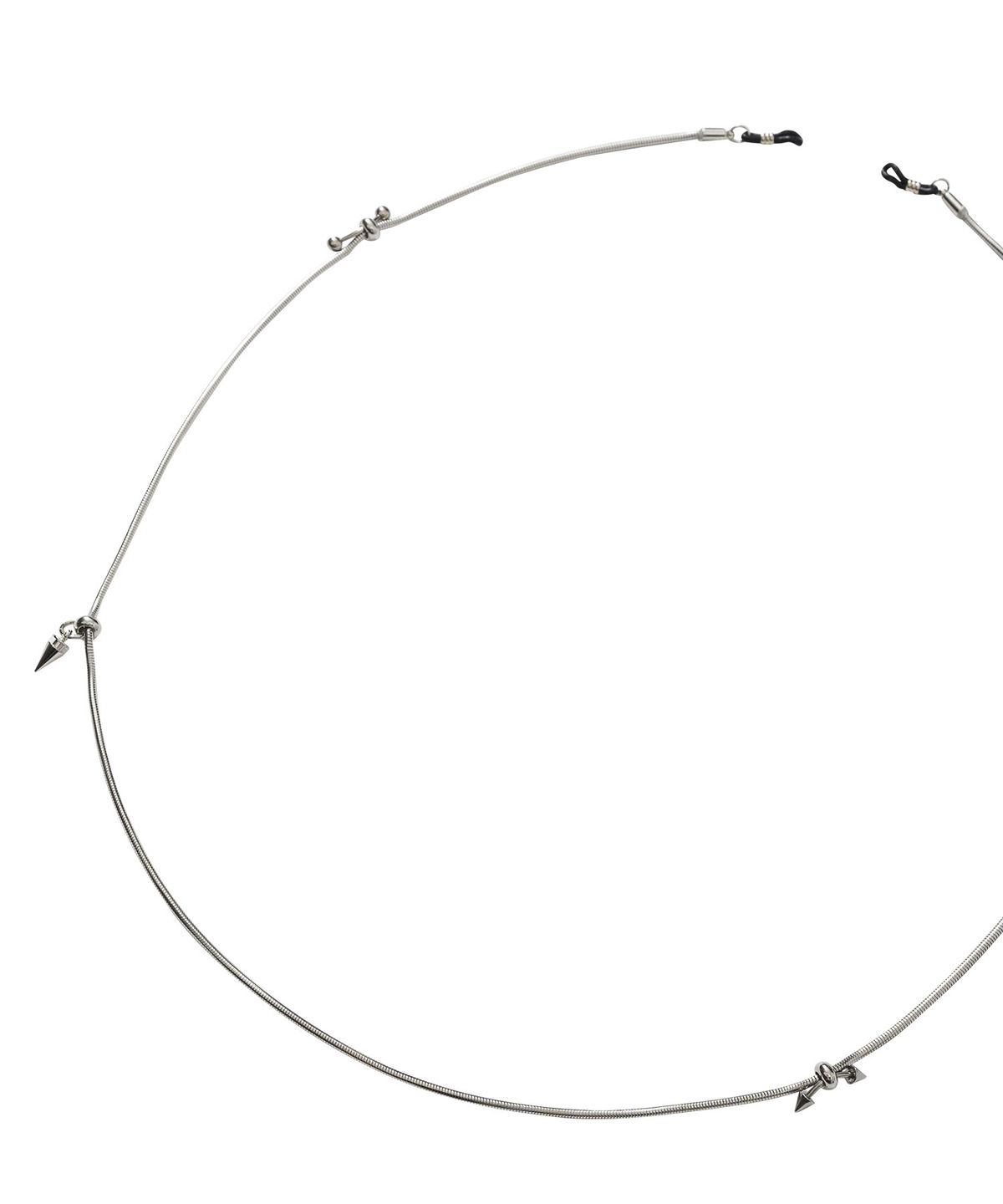 아조바이아조(AJOBYAJO) Mixed Charm Eyewear Chain [SILVER]