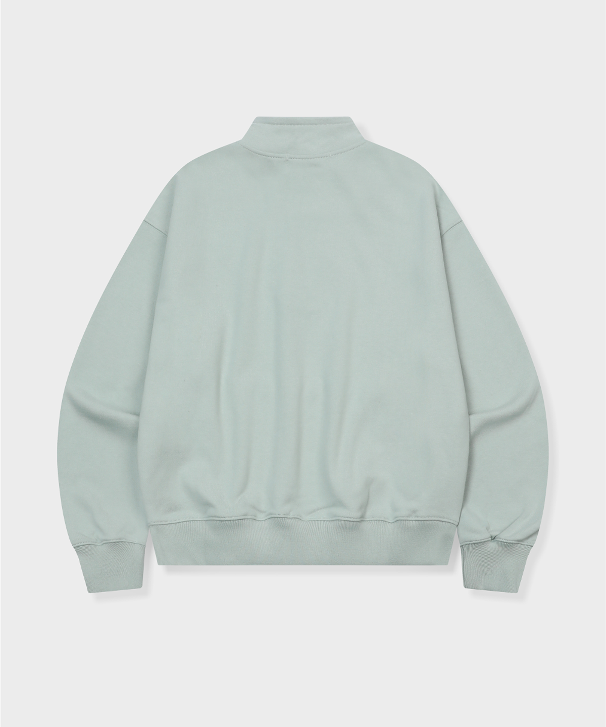 글런든(GRUNDEN) SIGNATURE LOGO HALF ZIP-UP (PISTACHIO)
