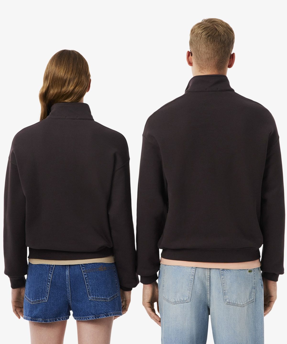 라코스테(LACOSTE) 남성 루즈핏 반집업 풀오버 SH7759-56G 3LA