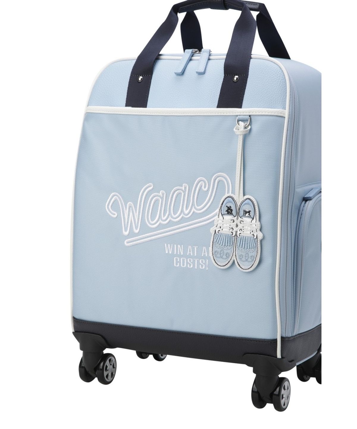 왁(WAAC) 4 Wheel Boston Bag WGBOX26100BUL