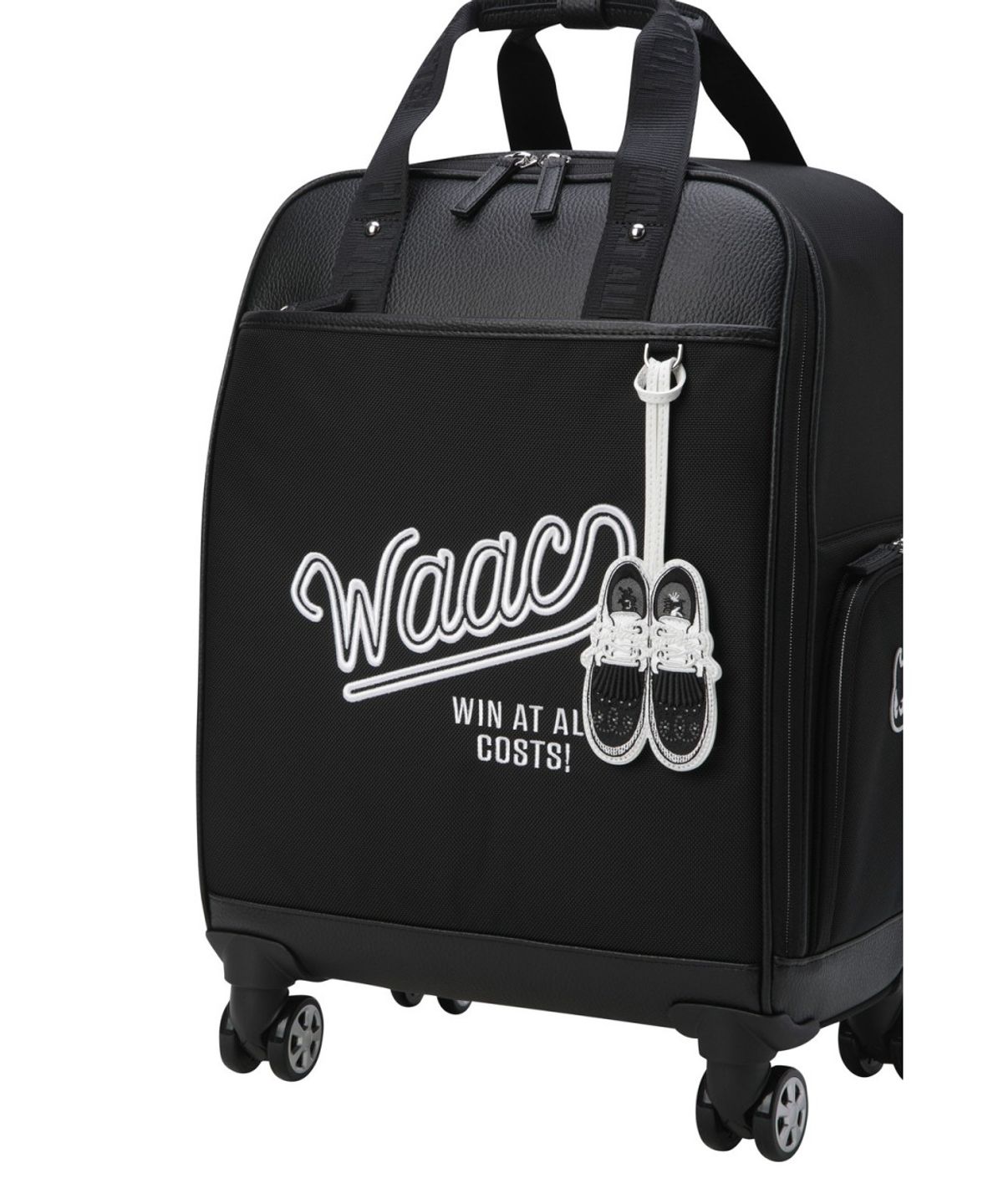 왁(WAAC) 4 Wheel Boston Bag WGBOX26100BKX