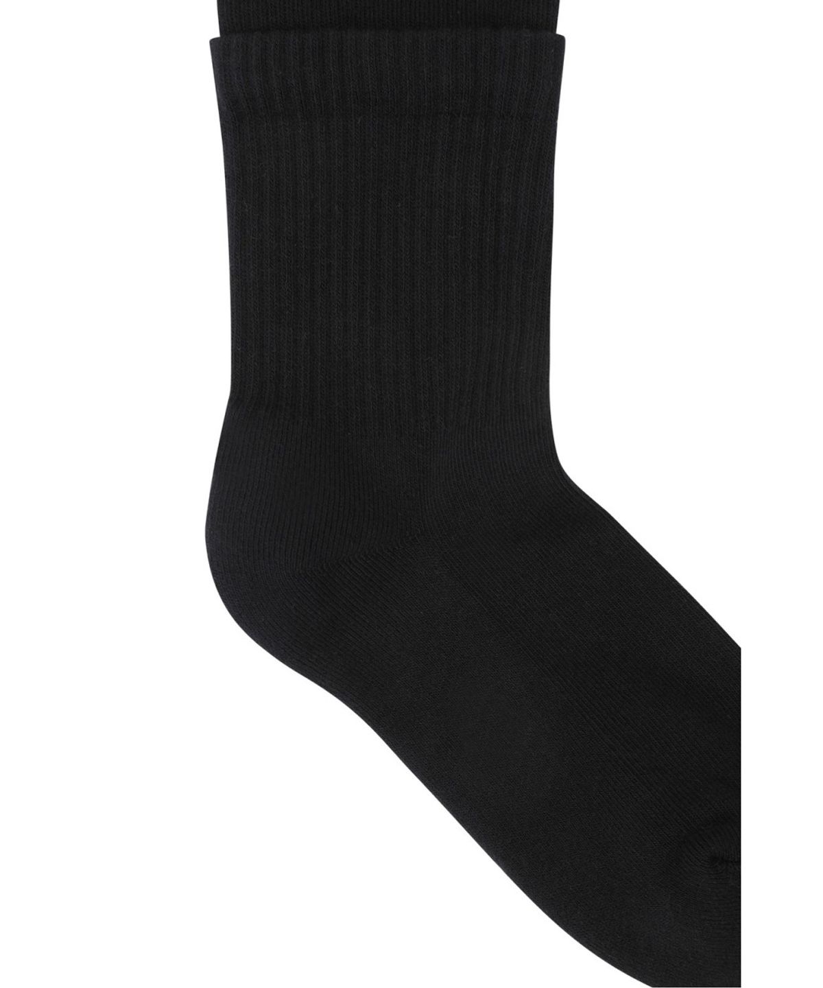 왁(WAAC) Women Logo Socks WGLCX26112BKX