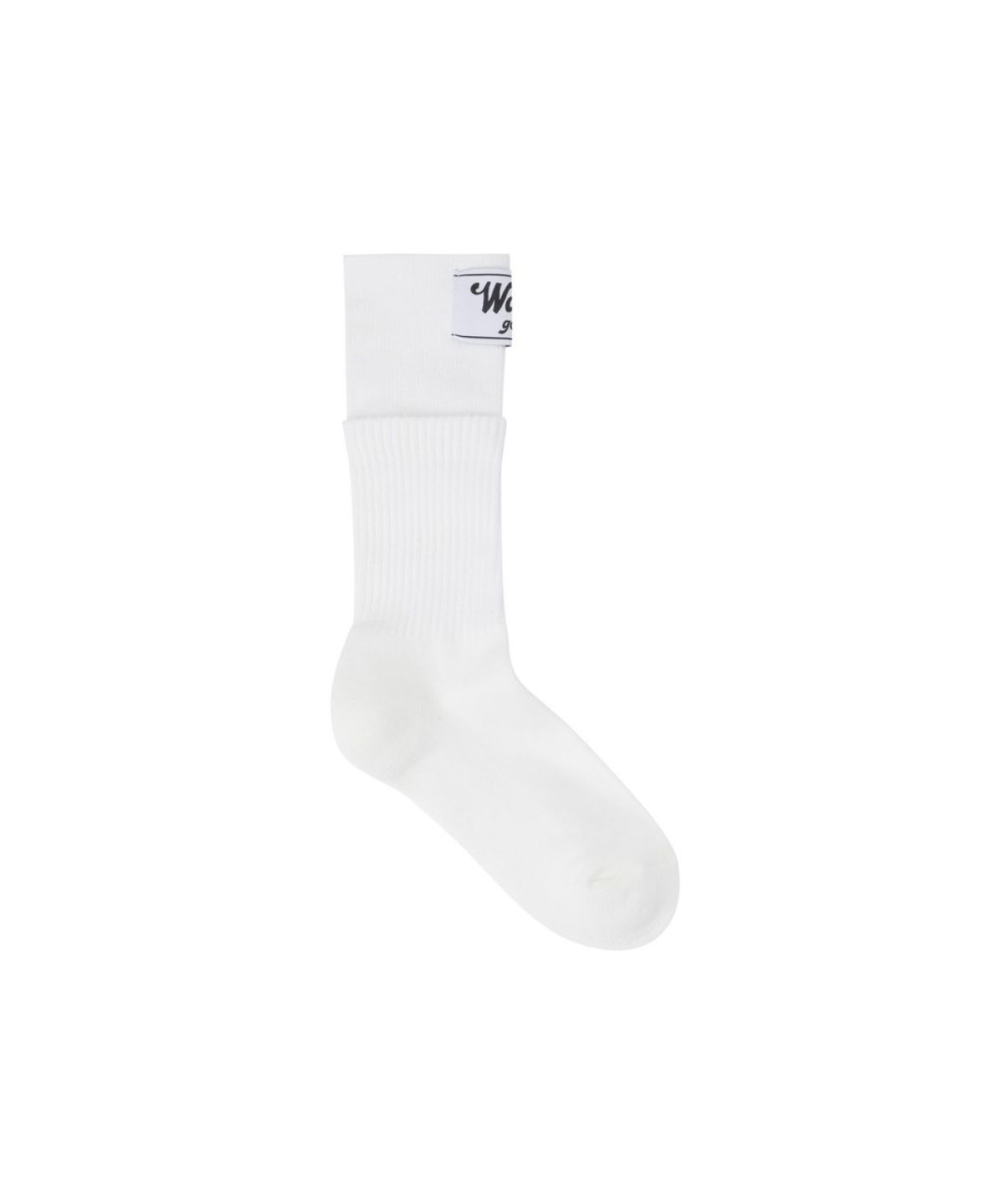 왁(WAAC) Women Logo Socks WGLCX26112WHX