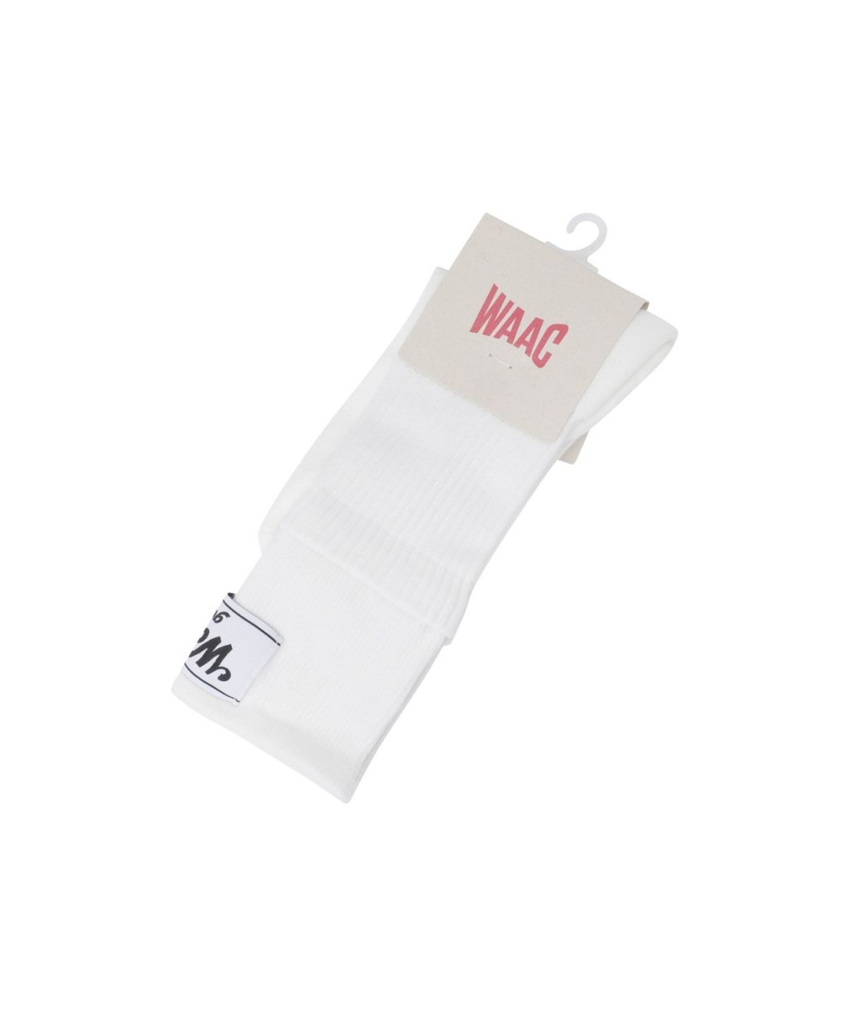 왁(WAAC) Women Logo Socks WGLCX26112WHX