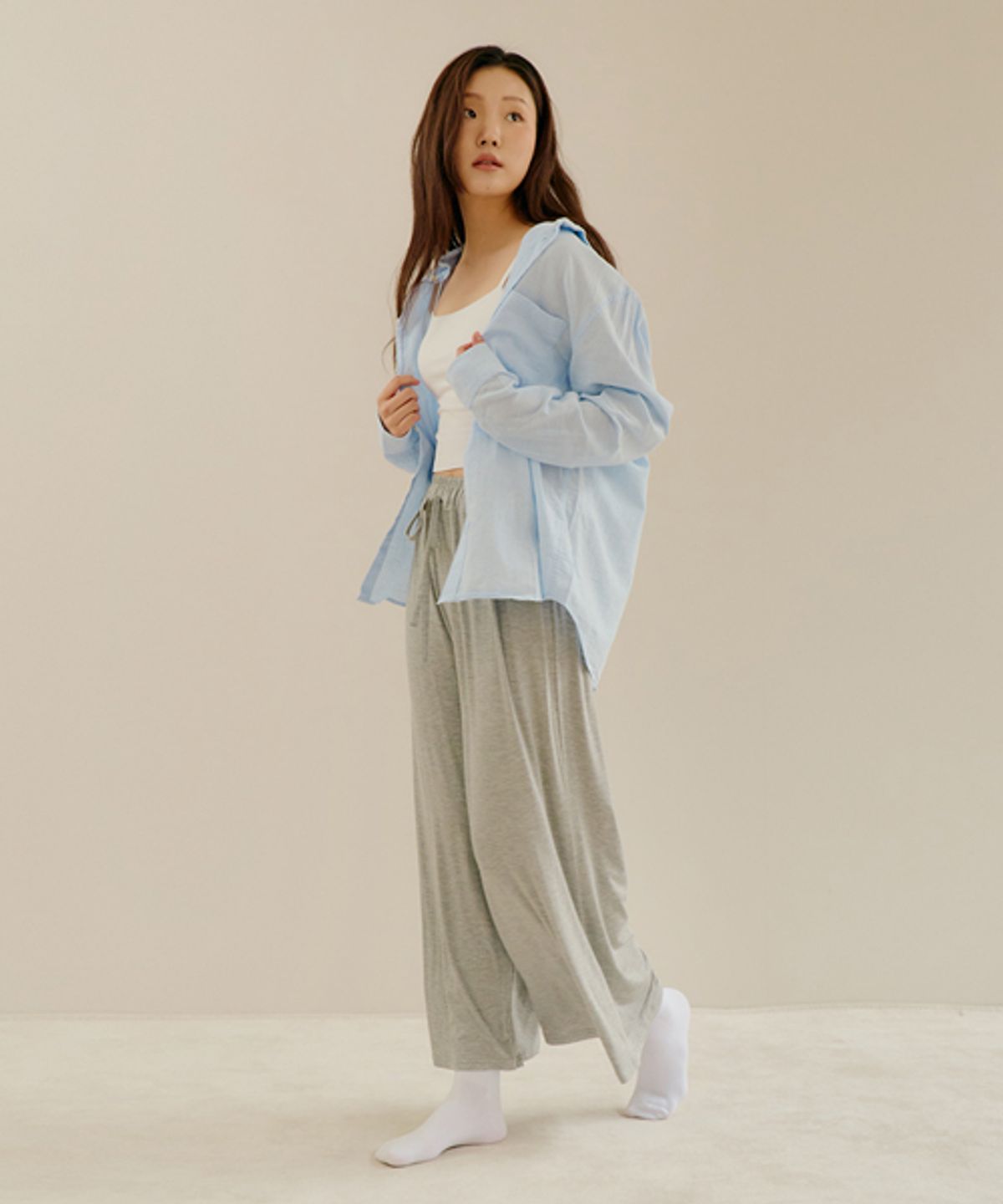 마른파이브(MARN5) 소프트 모달 빅사이즈 잠옷바지_3colors