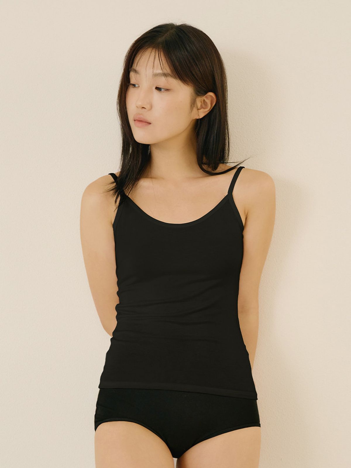 마른파이브(MARN5) [4-pack] 리치모달 끈나시 빅사이즈 나시탑_3colors