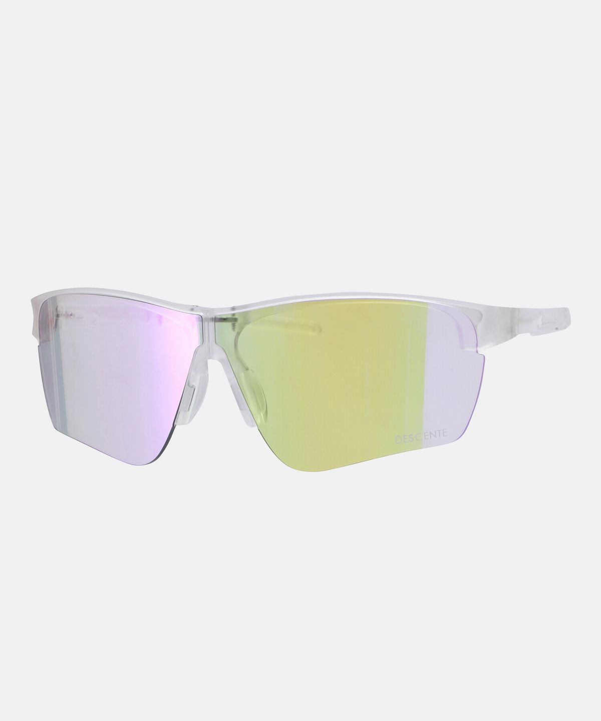 데상트(DESCENTE) 러닝 변색 폴딩 선글라스 화이트 SR123REQ30