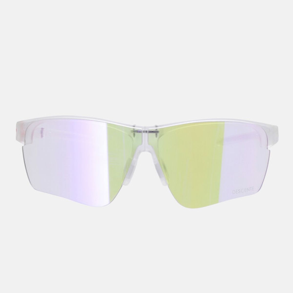 데상트(DESCENTE) 러닝 변색 폴딩 선글라스 화이트 SR123REQ30