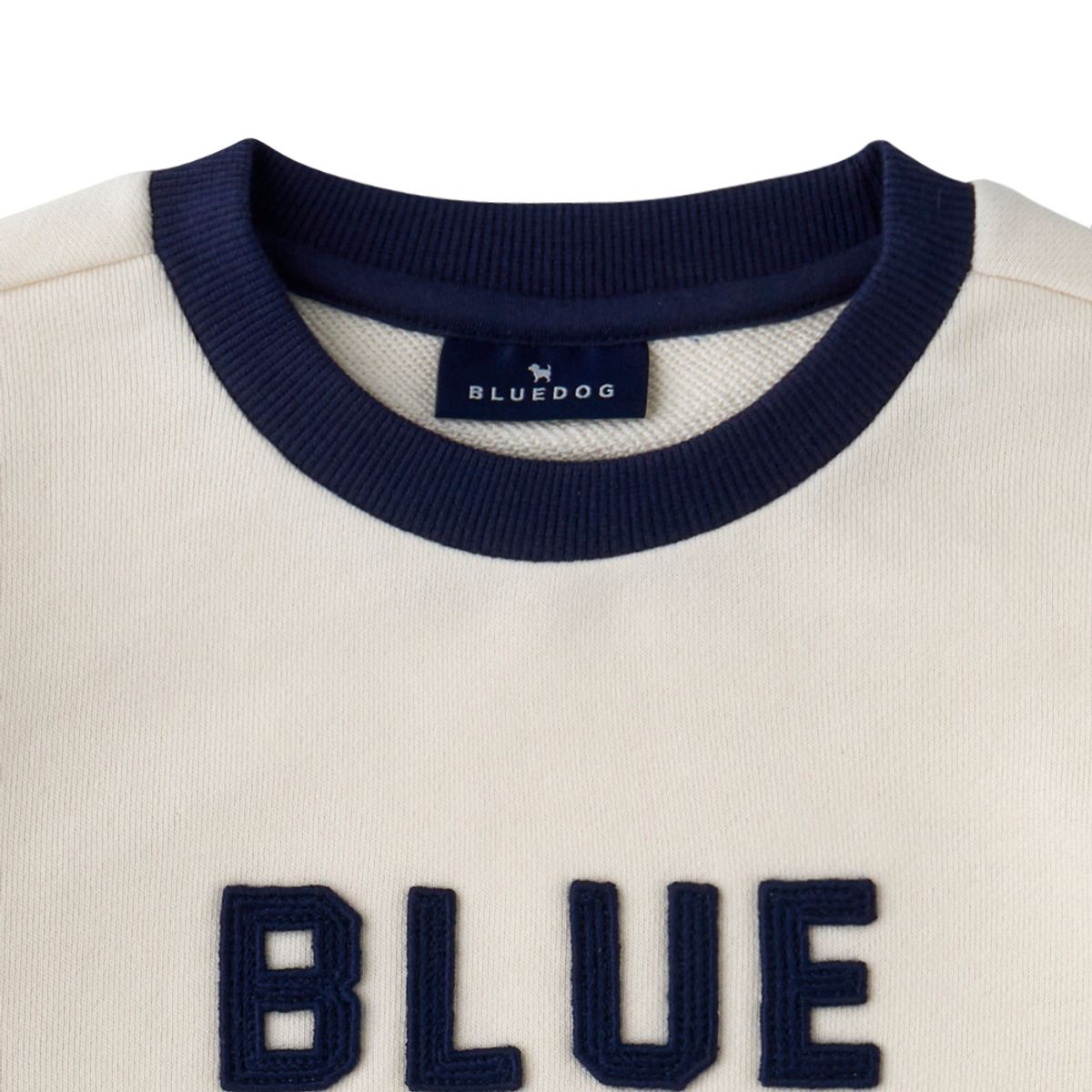 블루독(BLUEDOG) 레터링라인스웨트셔츠 (26115-334-01)