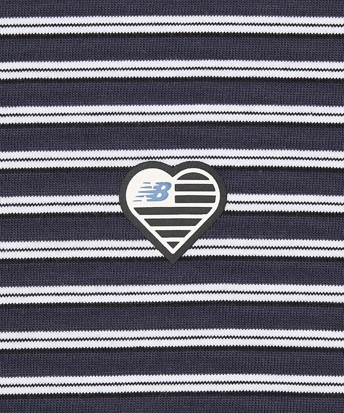 뉴발란스(NEW BALANCE) NBNDG3A013 / MINIMAL HEART COLLECTION 그래픽 긴팔티 (B/GRAPHIC)