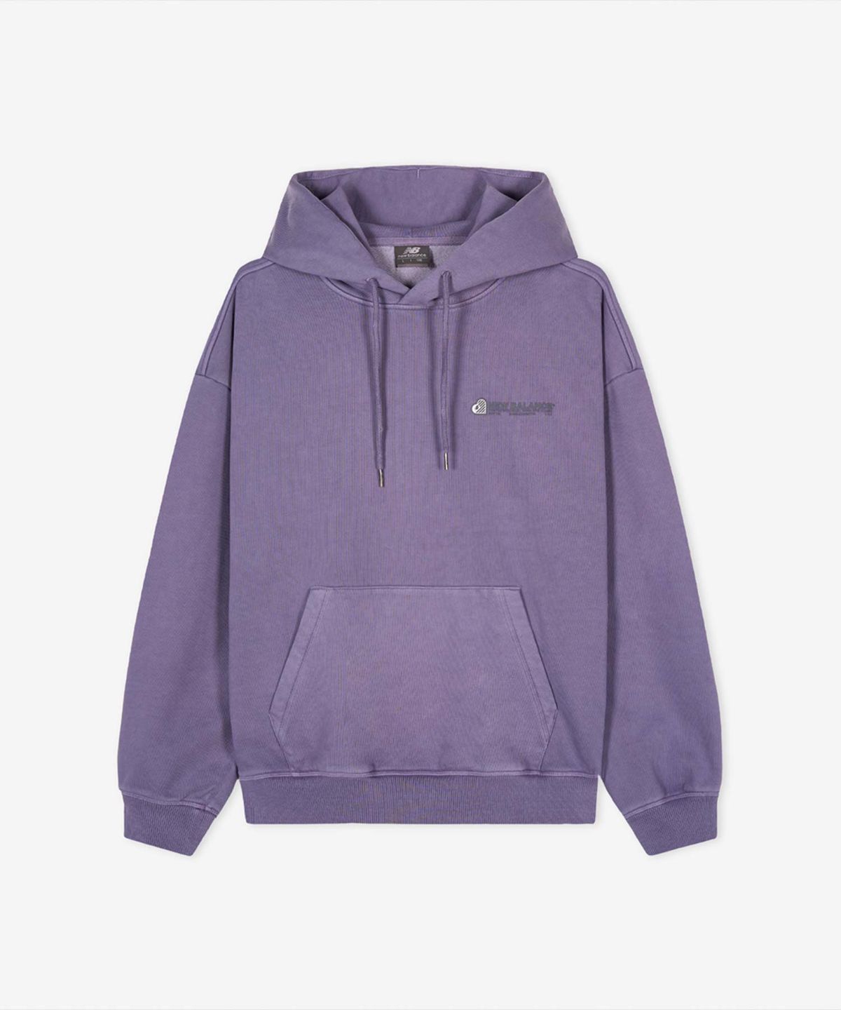뉴발란스(NEW BALANCE) NBN0G2A033 / UNI NB 하트 그래픽 후드티 (DARK PURPLE)
