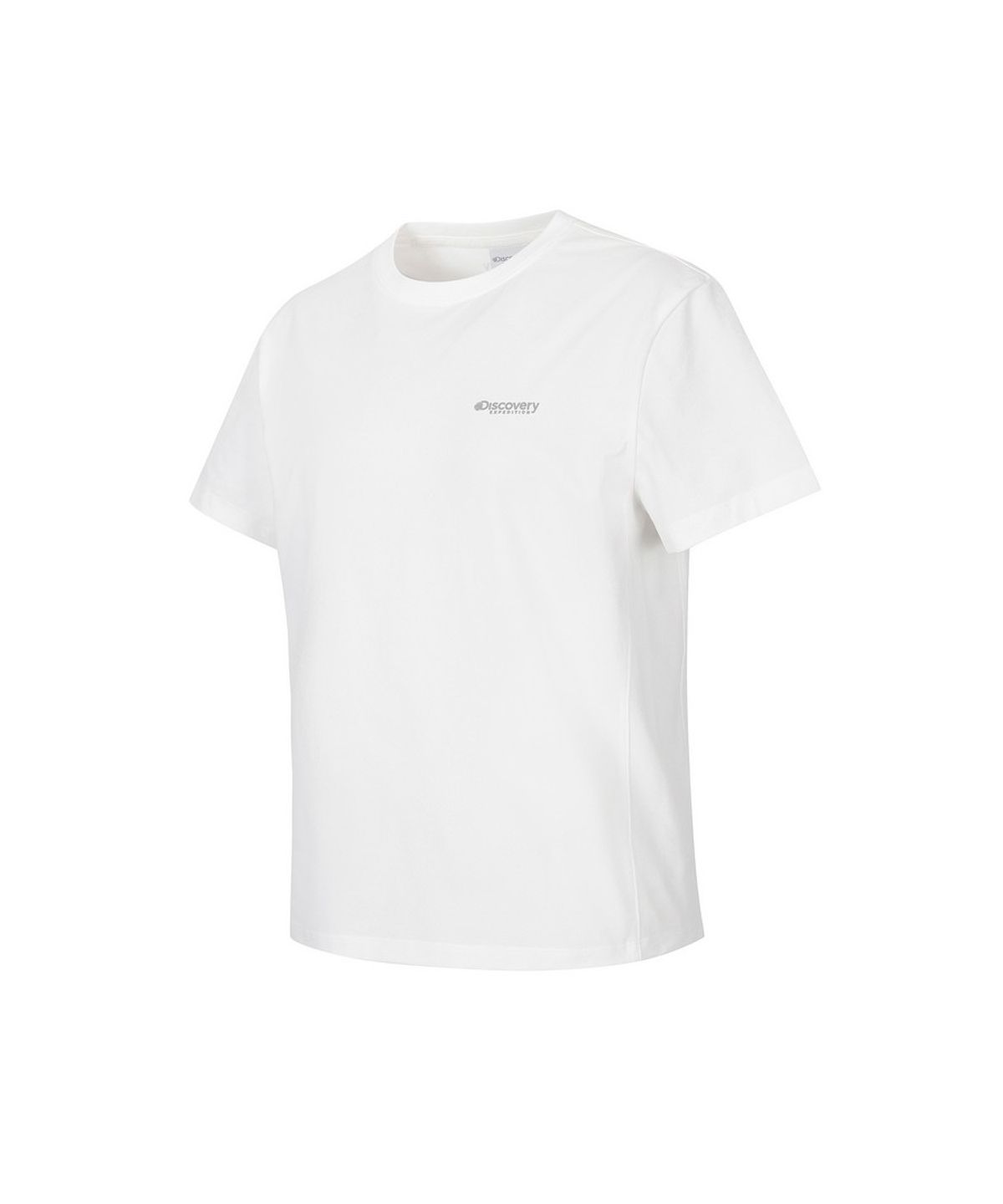 디스커버리 익스페디션(DISCOVERY EXPEDITION) 여성 에버딘 스몰로고 반팔티셔츠 (WHITE)