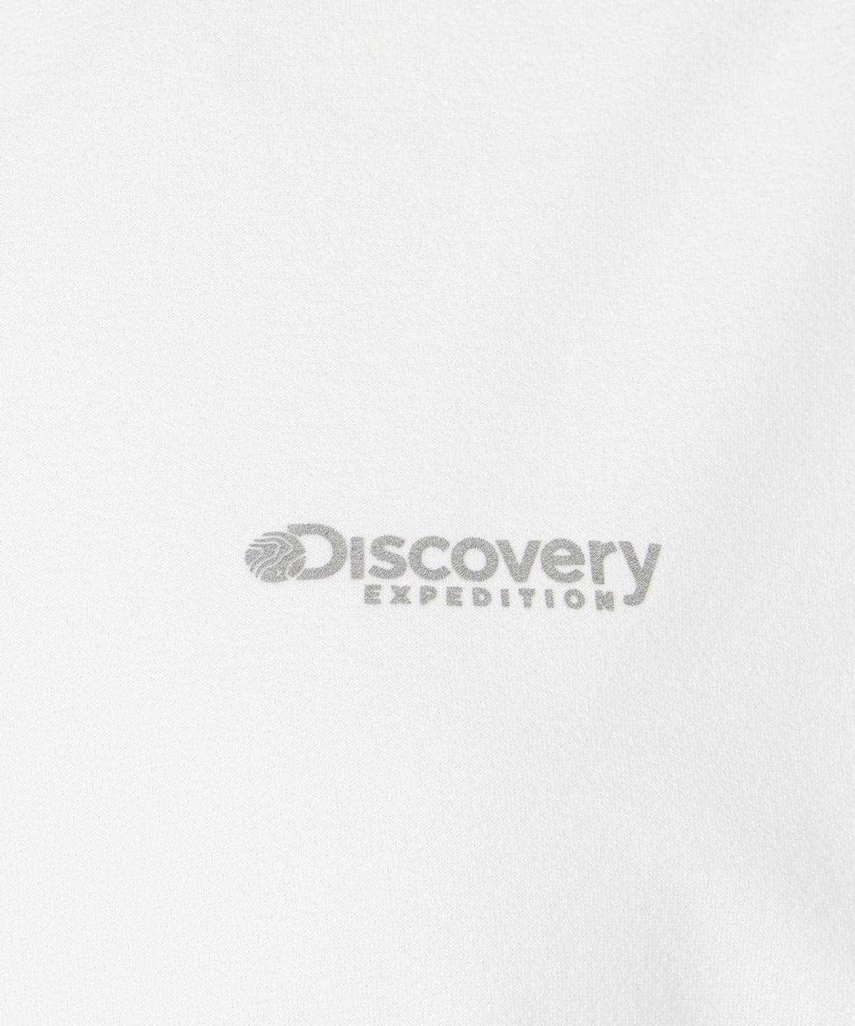 디스커버리 익스페디션(DISCOVERY EXPEDITION) 여성 에버딘 스몰로고 반팔티셔츠 (WHITE)