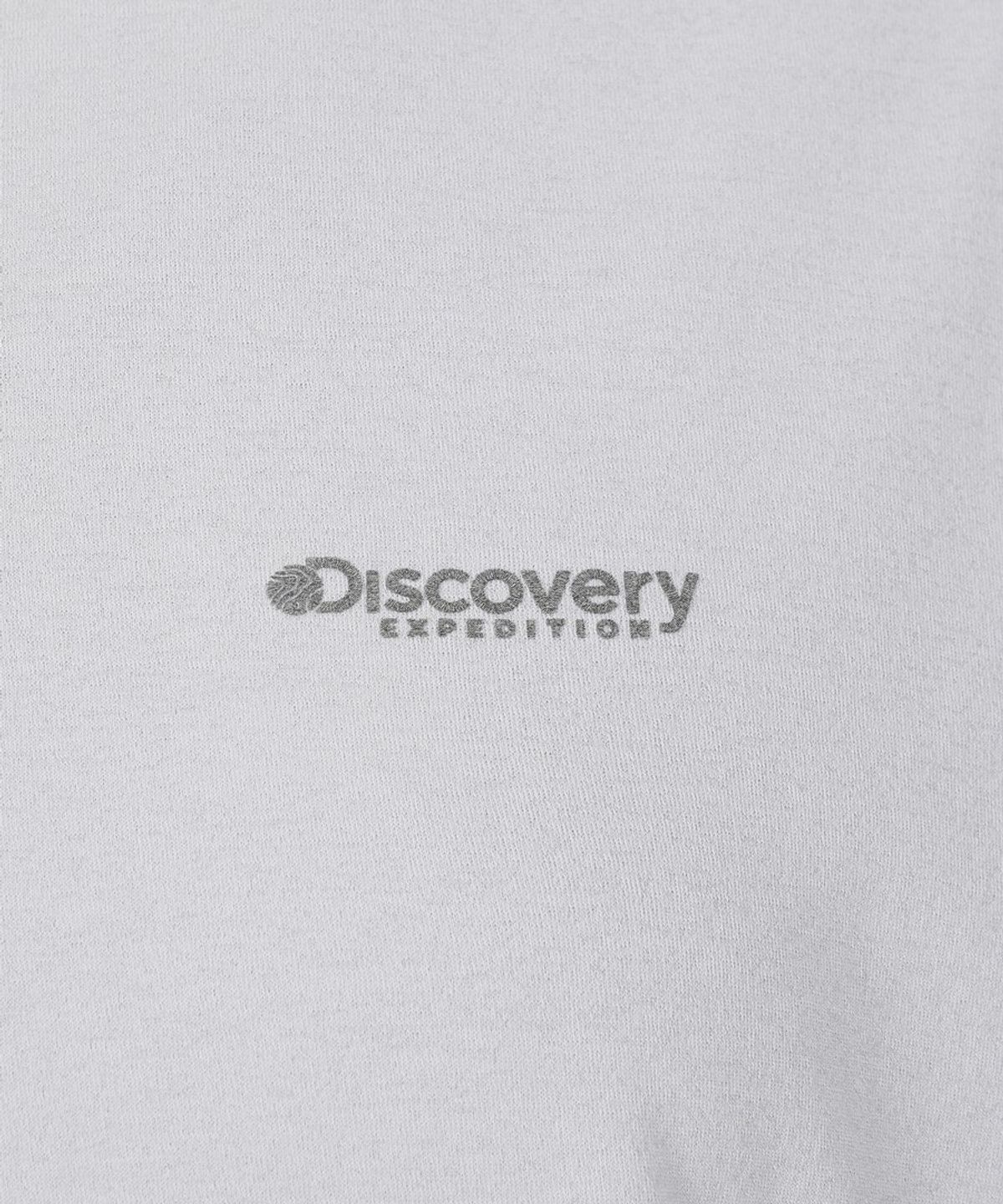 디스커버리 익스페디션(DISCOVERY EXPEDITION) 여성 에버딘 스몰로고 반팔티셔츠 (L/GREY)