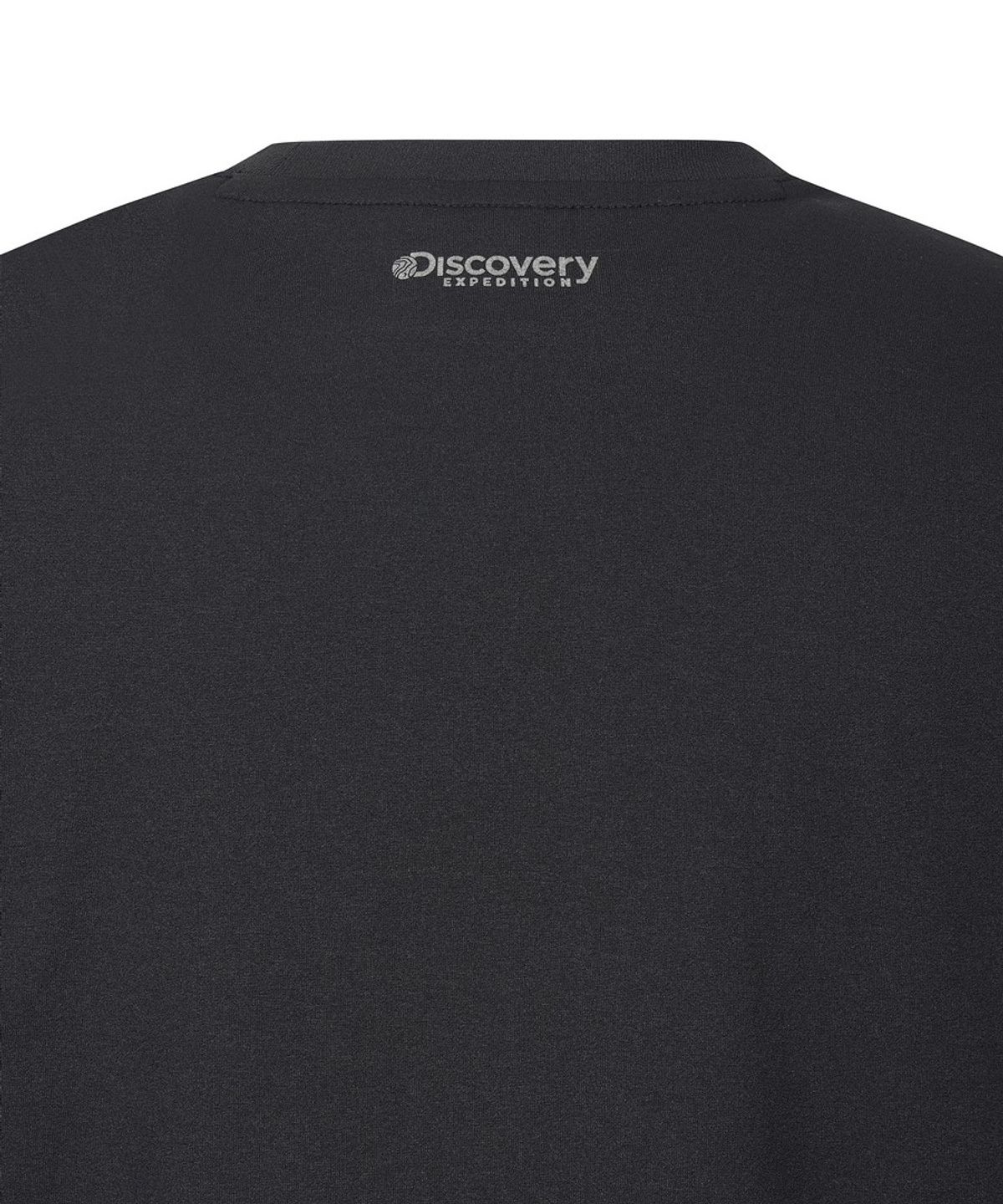 디스커버리 익스페디션(DISCOVERY EXPEDITION) 여성 에버딘 스몰로고 반팔티셔츠 (BLACK)