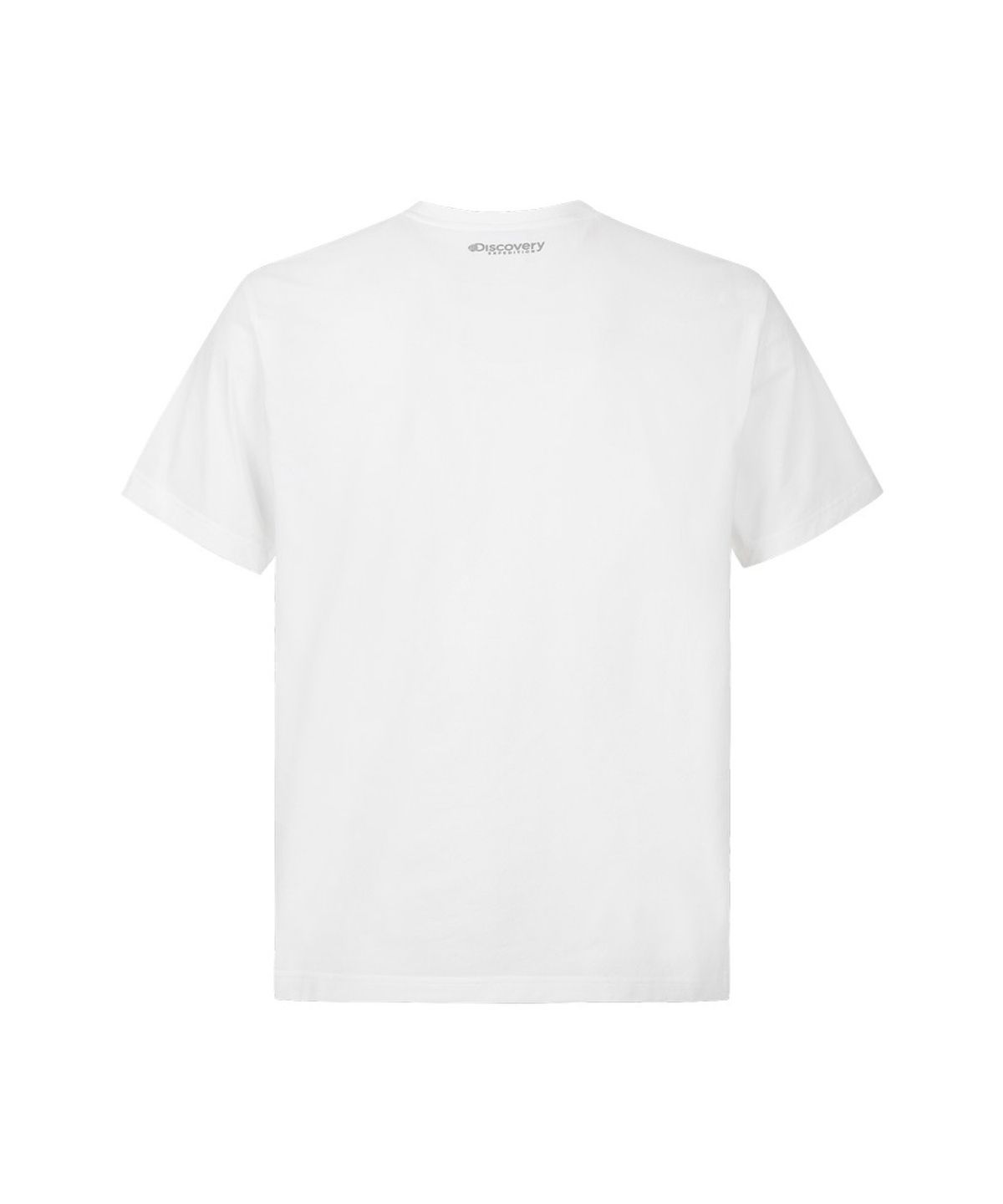 디스커버리 익스페디션(DISCOVERY EXPEDITION) 남성 에버딘 스몰로고 반팔티셔츠 (WHITE)