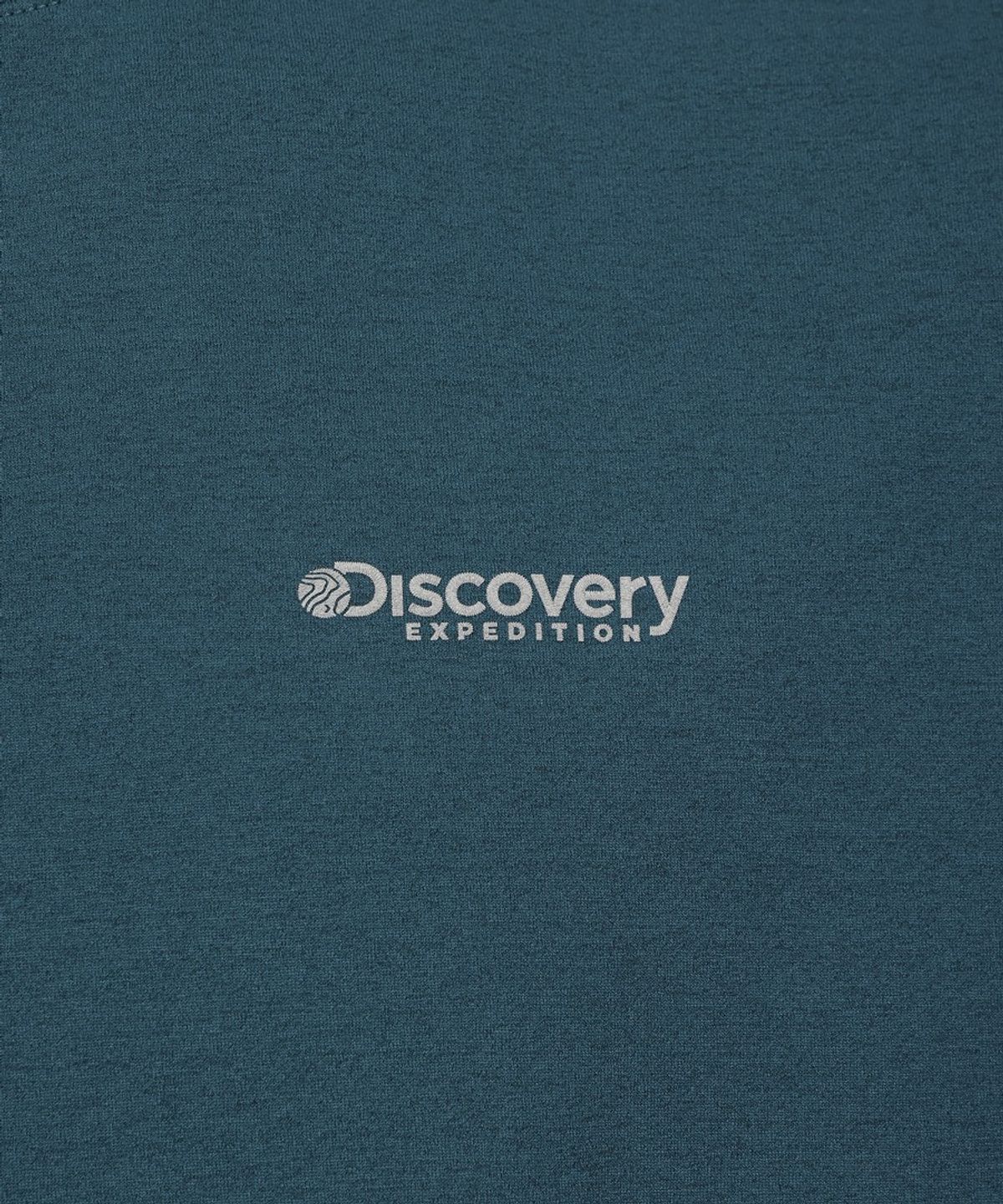 디스커버리 익스페디션(DISCOVERY EXPEDITION) 남성 에버딘 스몰로고 반팔티셔츠 (D/TURQUOISE)
