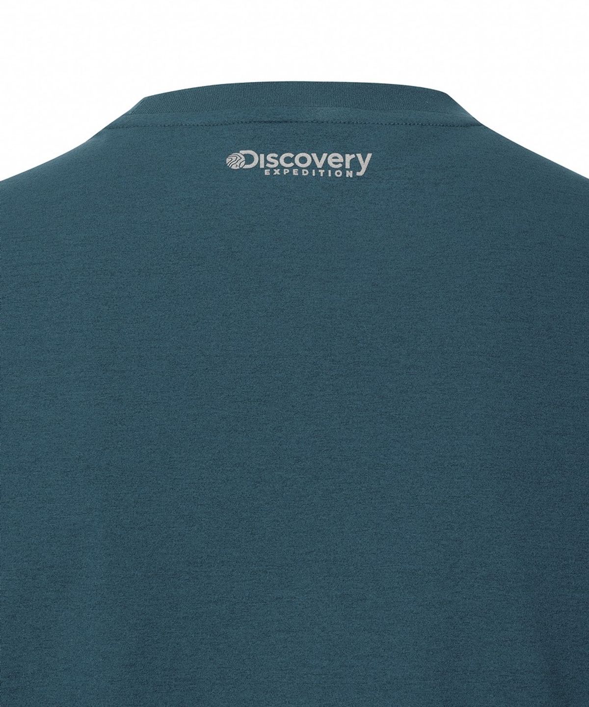 디스커버리 익스페디션(DISCOVERY EXPEDITION) 남성 에버딘 스몰로고 반팔티셔츠 (D/TURQUOISE)