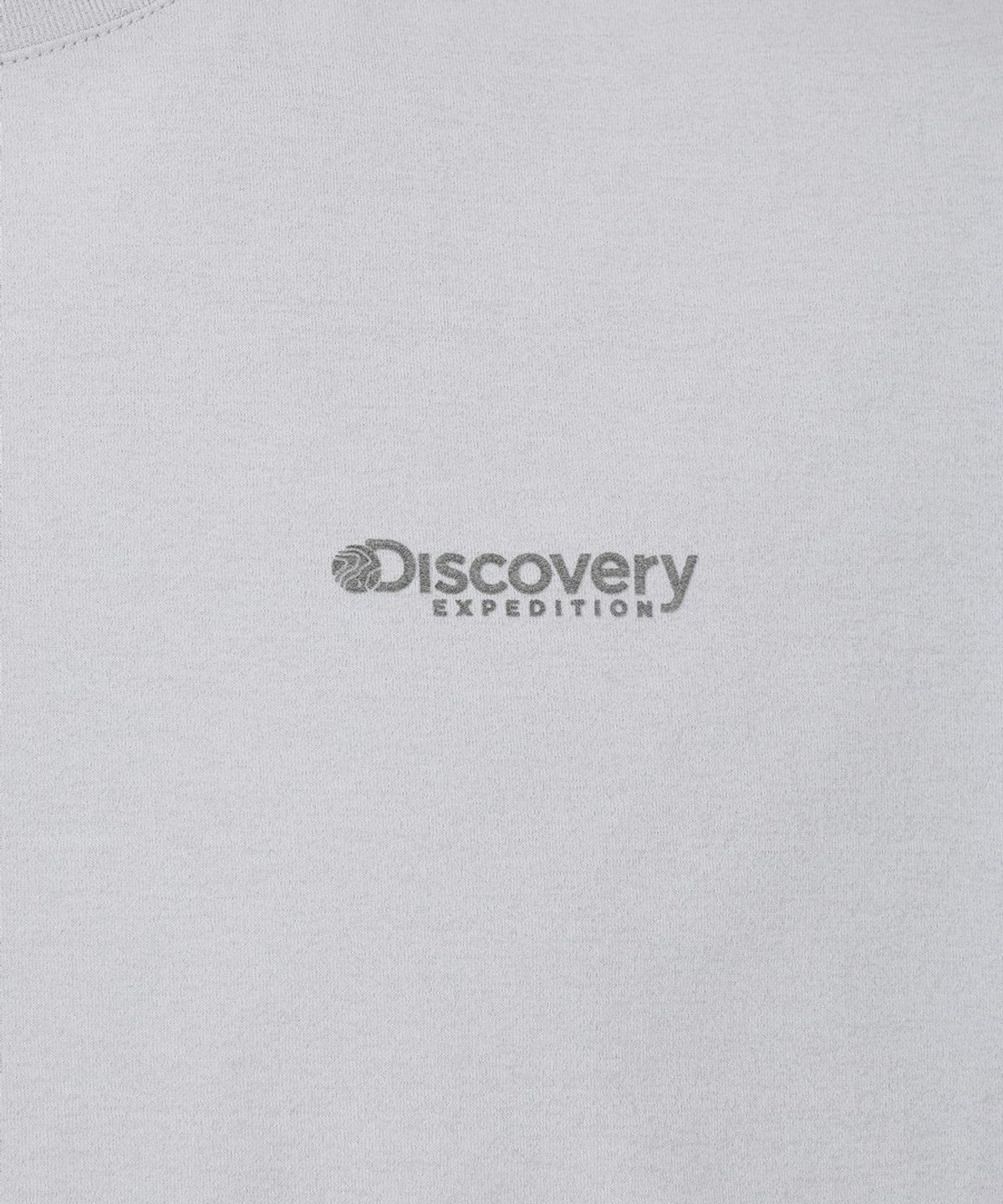 디스커버리 익스페디션(DISCOVERY EXPEDITION) 남성 에버딘 스몰로고 반팔티셔츠 (L/GREY)