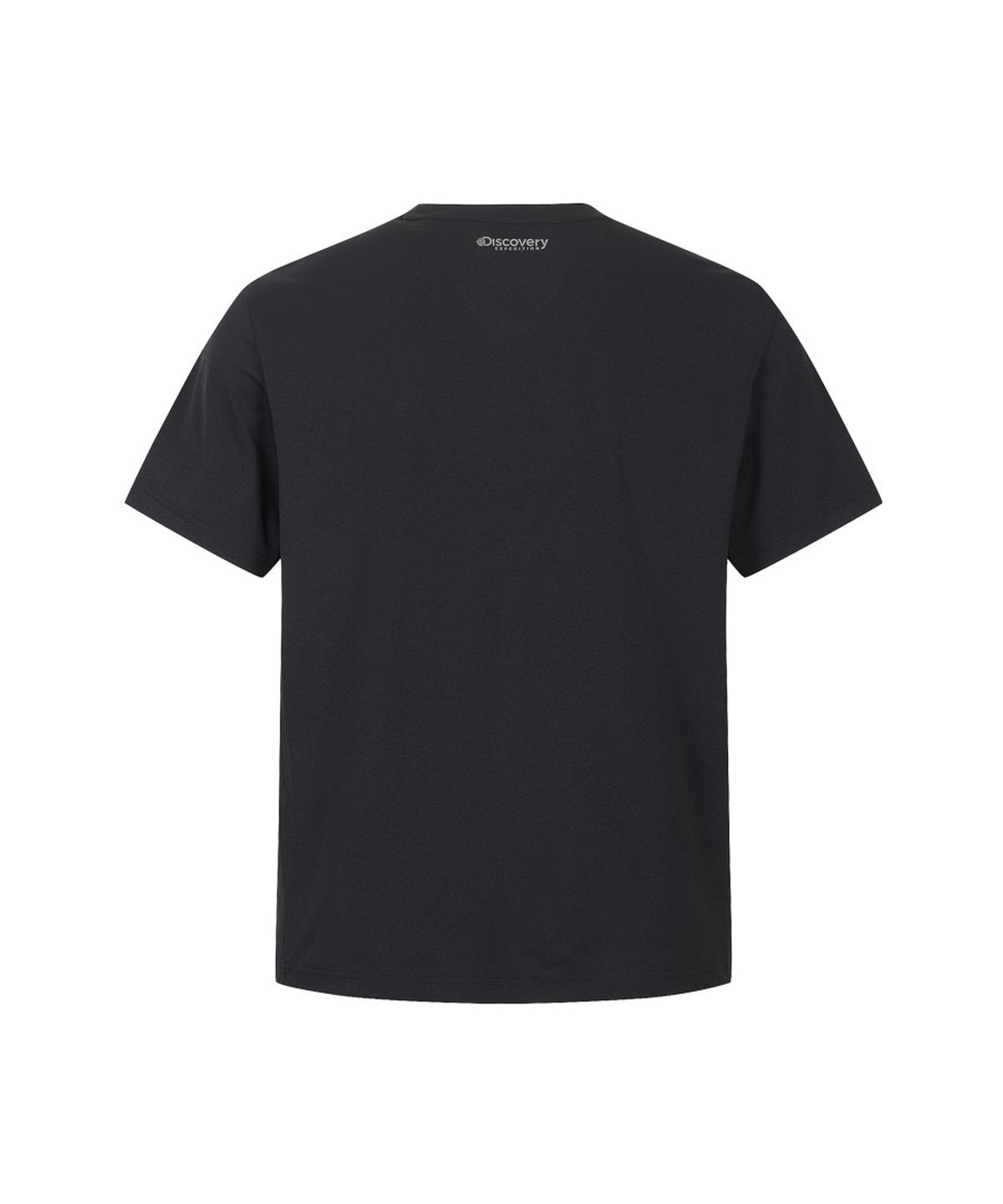 디스커버리 익스페디션(DISCOVERY EXPEDITION) 남성 에버딘 스몰로고 반팔티셔츠 (BLACK)