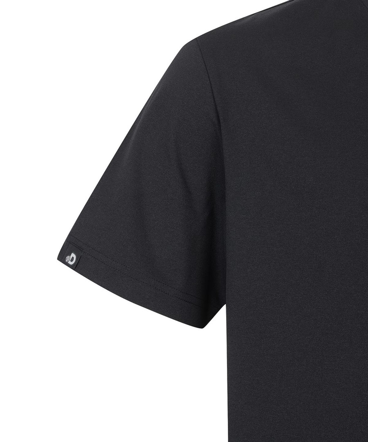 디스커버리 익스페디션(DISCOVERY EXPEDITION) 남성 에버딘 스몰로고 반팔티셔츠 (BLACK)